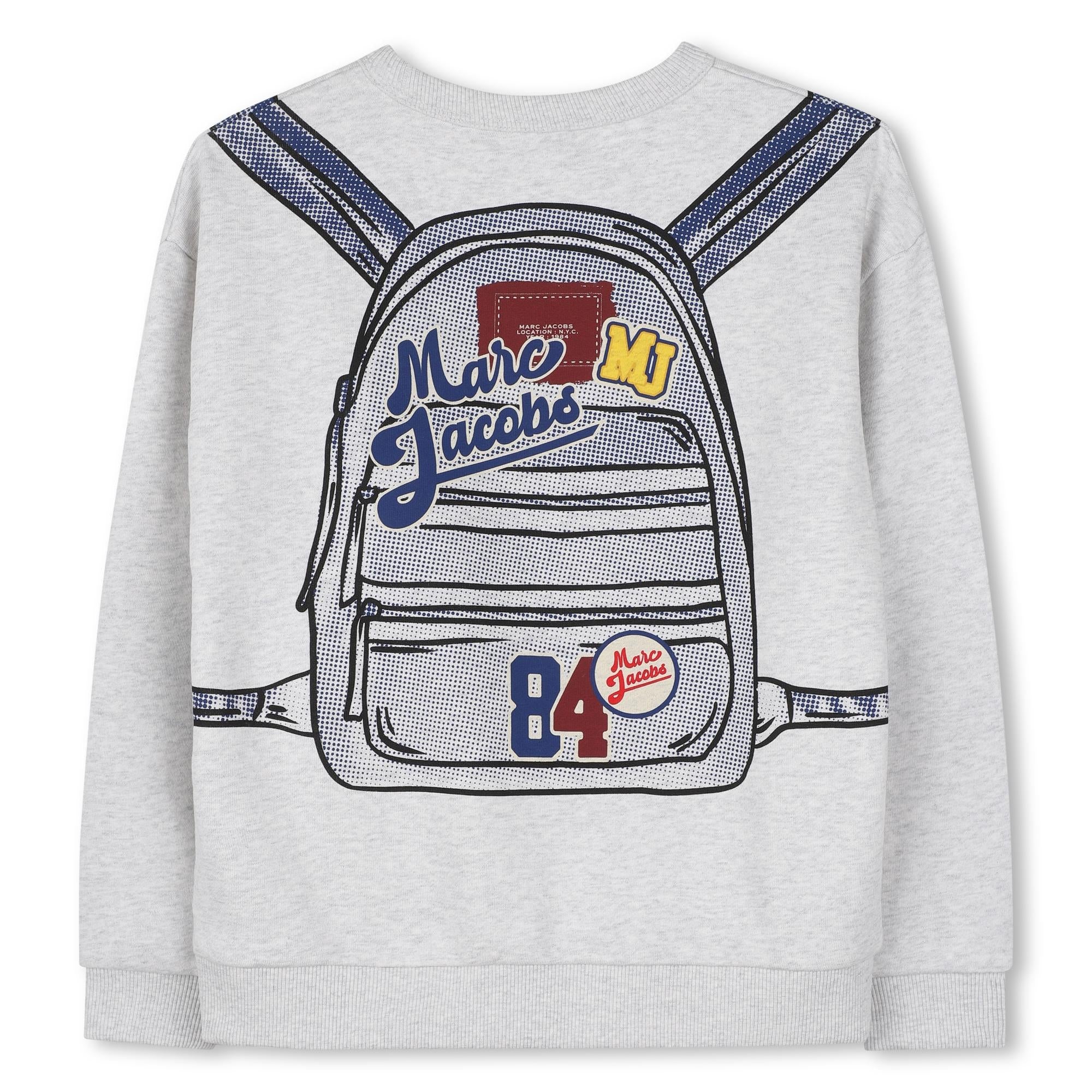 Little Marc Jacobs Boys Light Heather Gray Sweatshirt