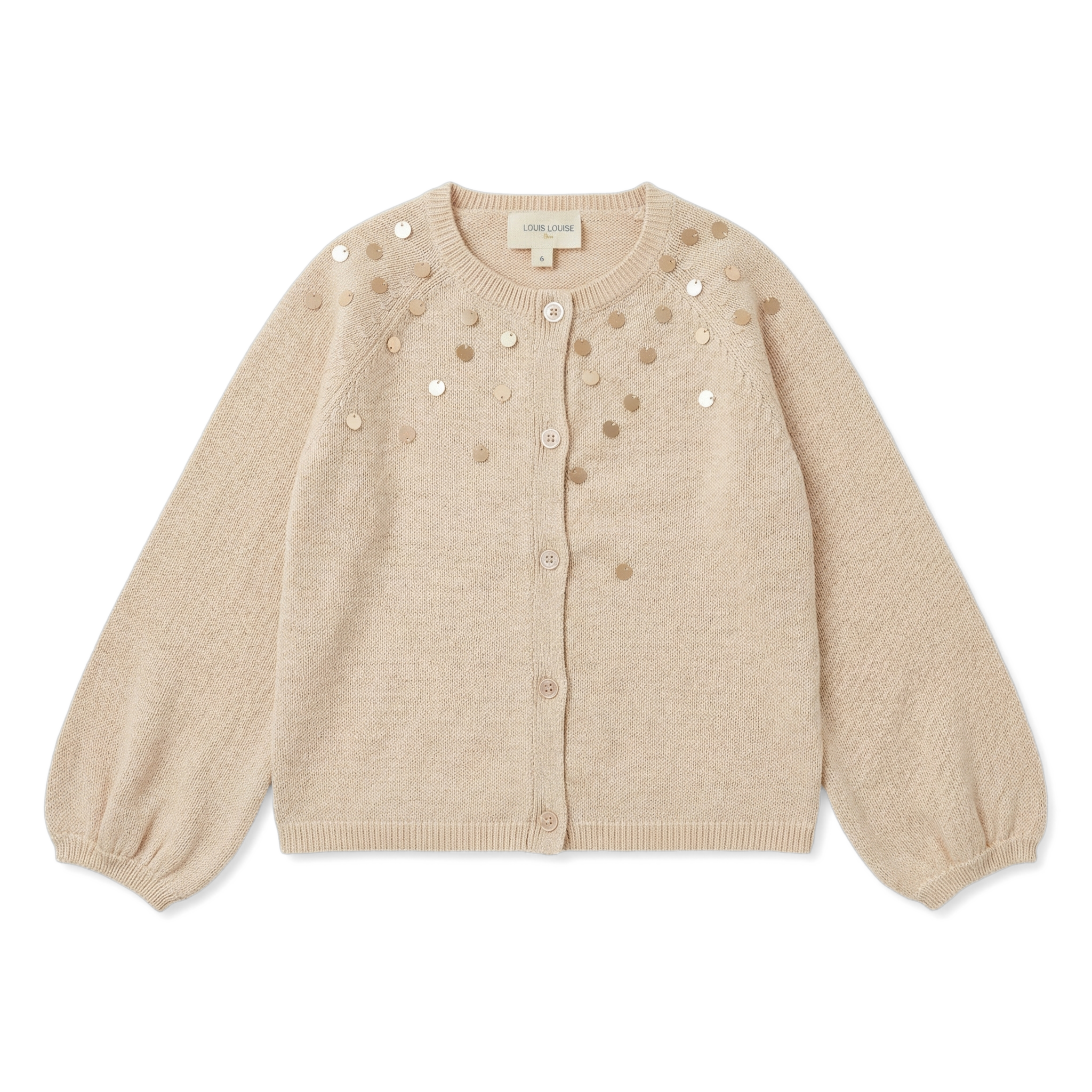 Louis Louise Girls Cream Gulsah Cardigan