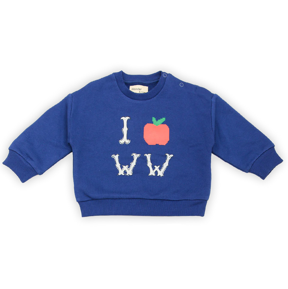 Wander & Wonder Baby Sweatshirt Midnight
