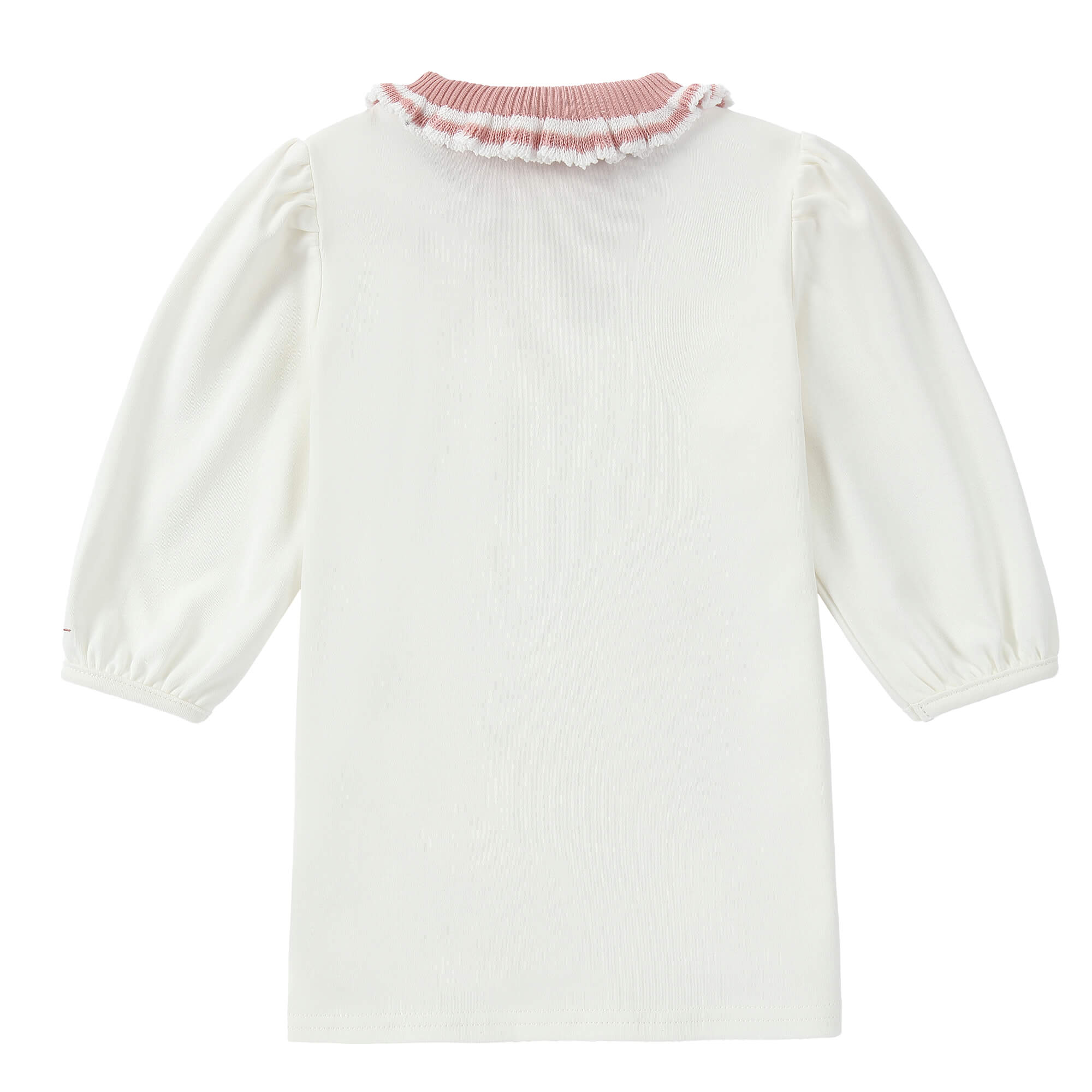 Duet Girls Ivory Collared T-Shirt