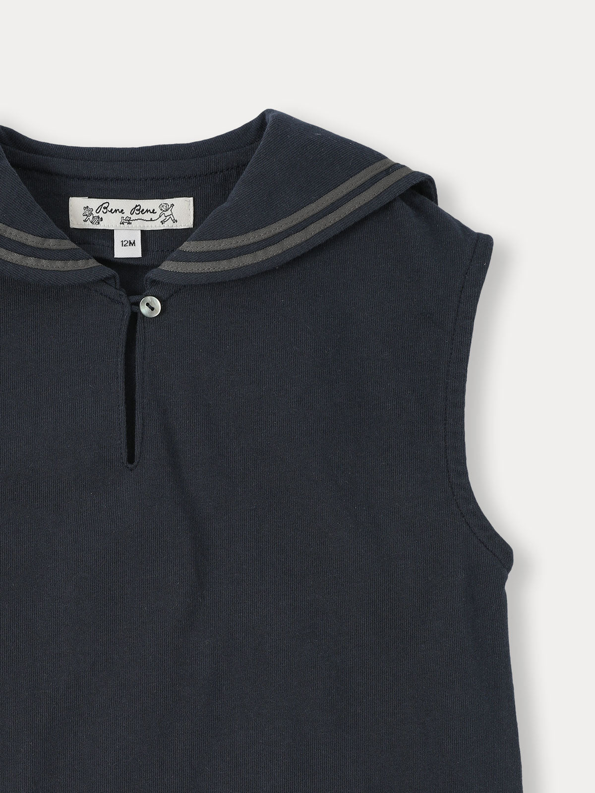 Bene Bene Baby Marine Lining Sleeveless Romper