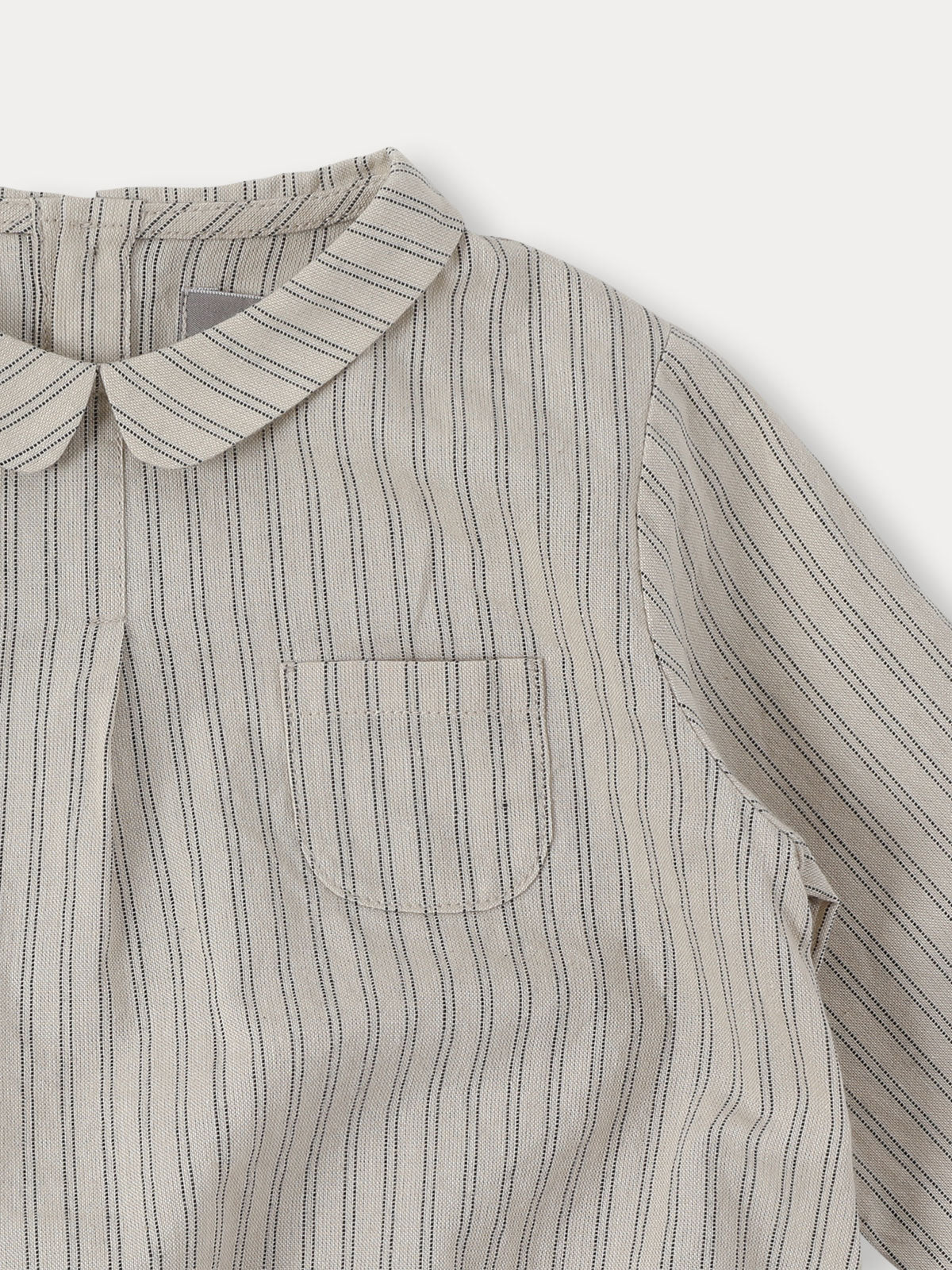 Bene Bene Baby Andy Stripe Shirt Romper