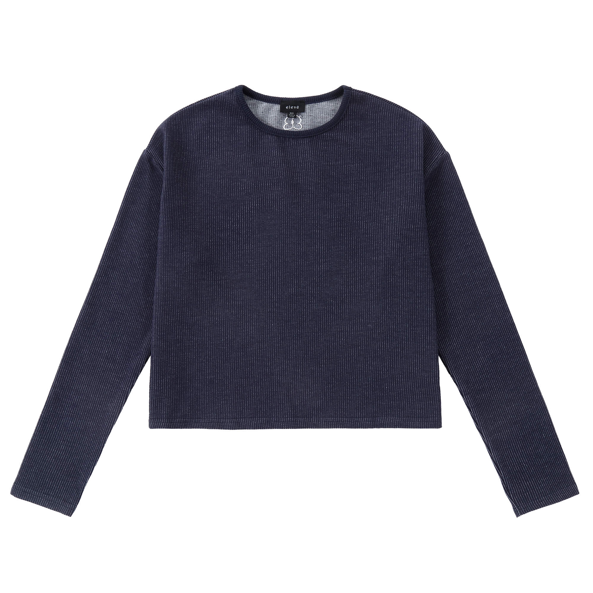 Eleve Black Cropped T-Shirt