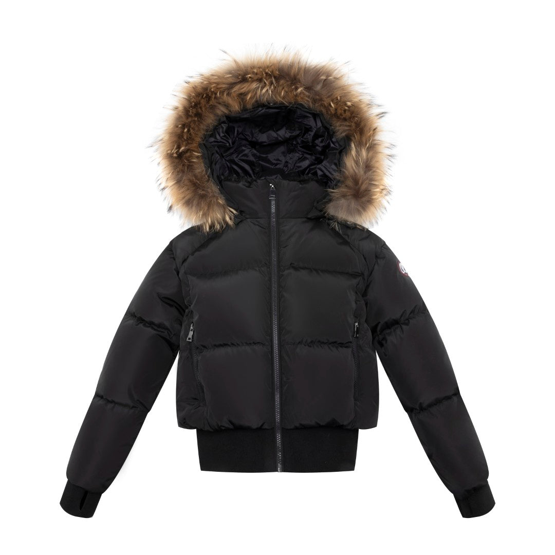Ellabee Girls Emma Shearling Bomber Coat