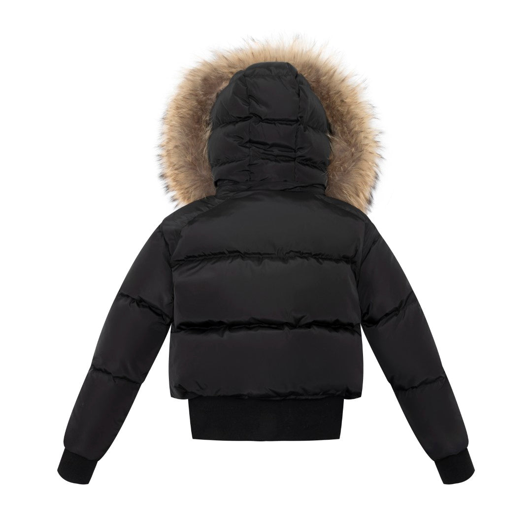Ellabee Girls Emma Shearling Bomber Coat