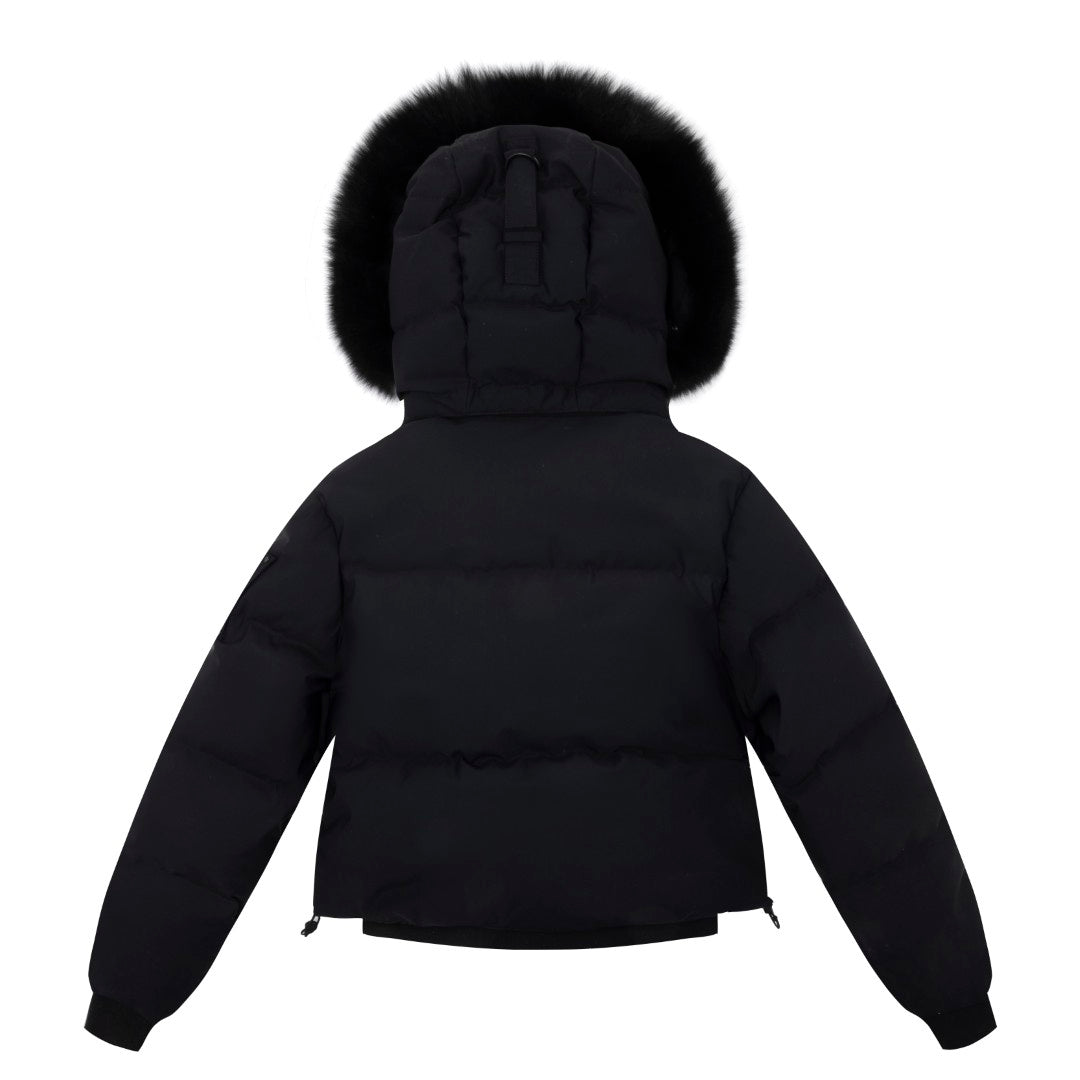 Ellabee Black Valentine Premium Down Bomber