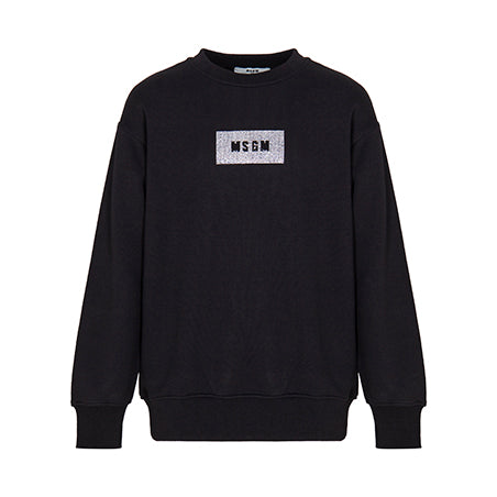 MSGM Black Sweatshirt