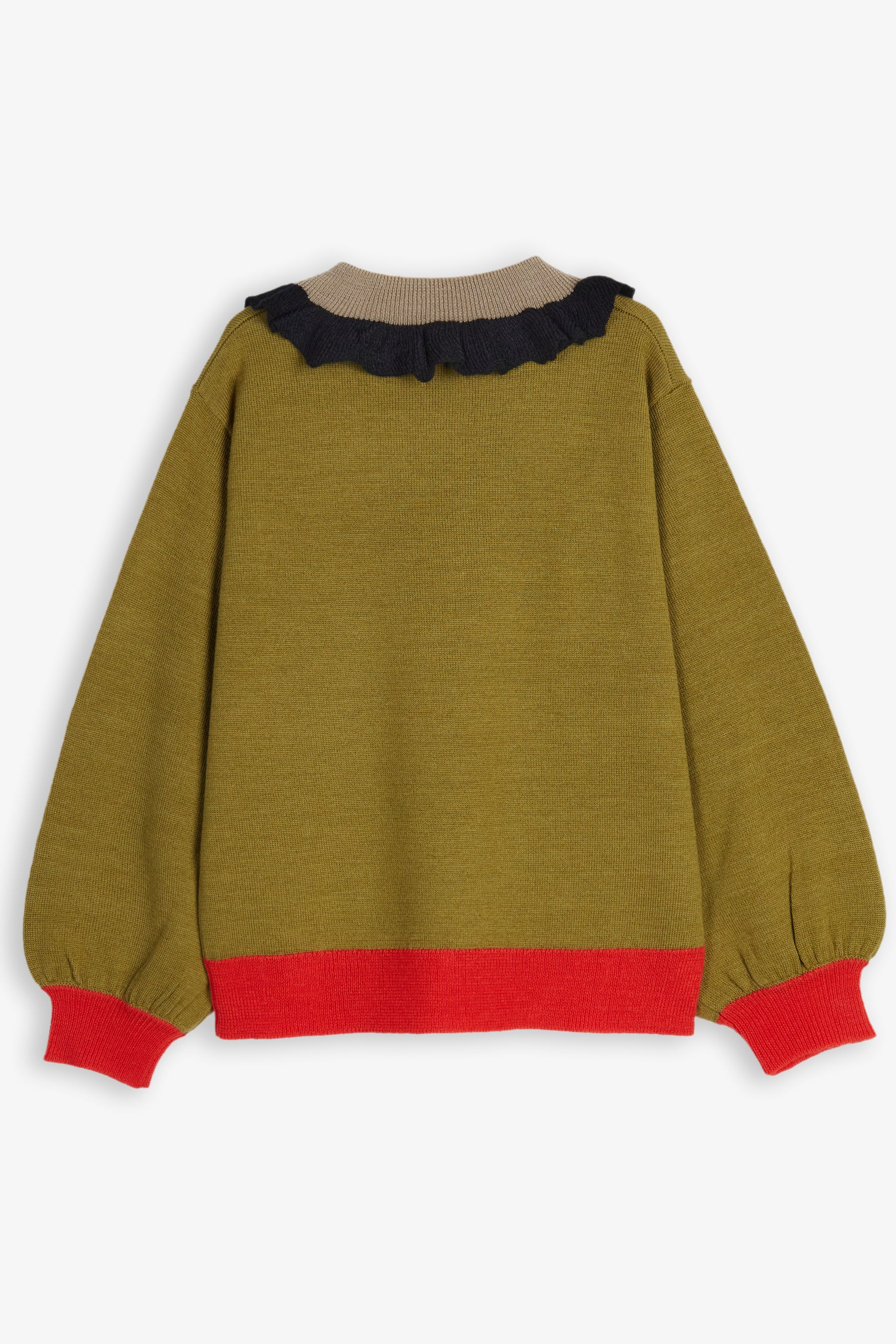 Wolf & Rita Florinda Olive Sweater