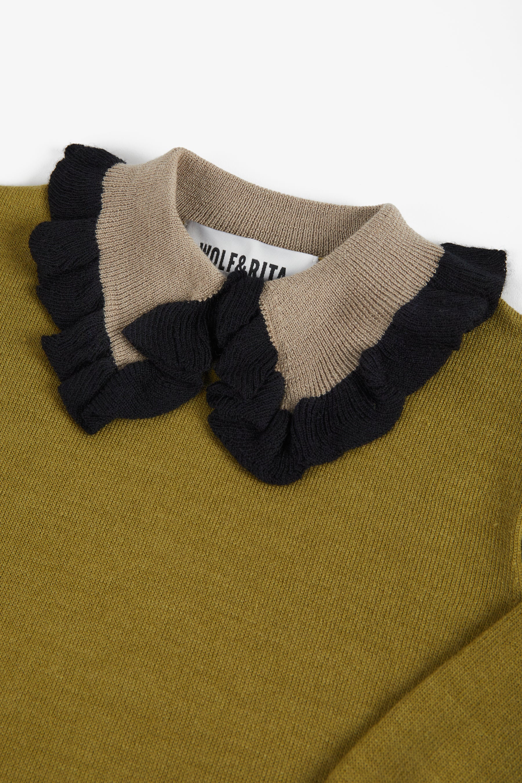 Wolf & Rita Florinda Olive Sweater