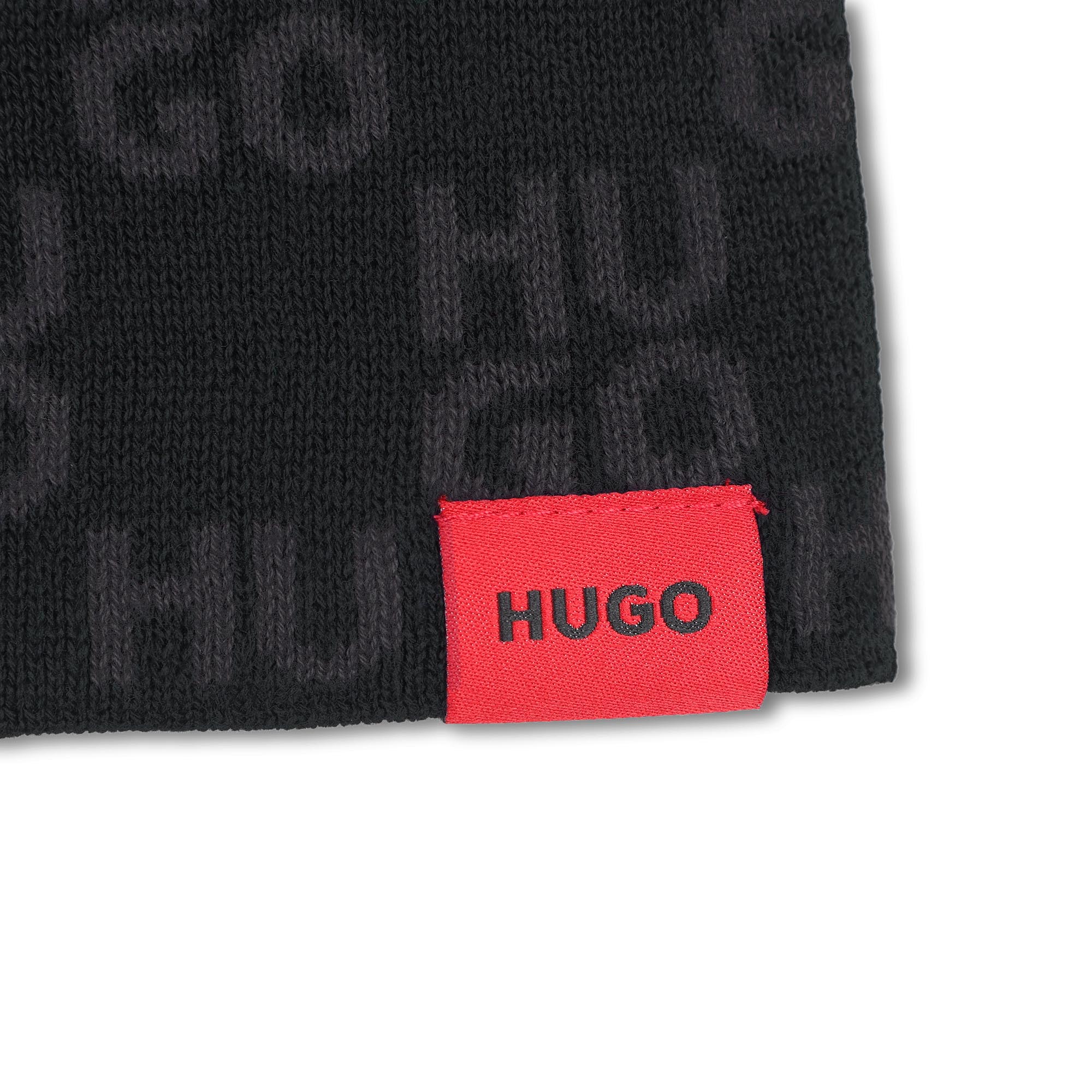 Hugo Black Beanie