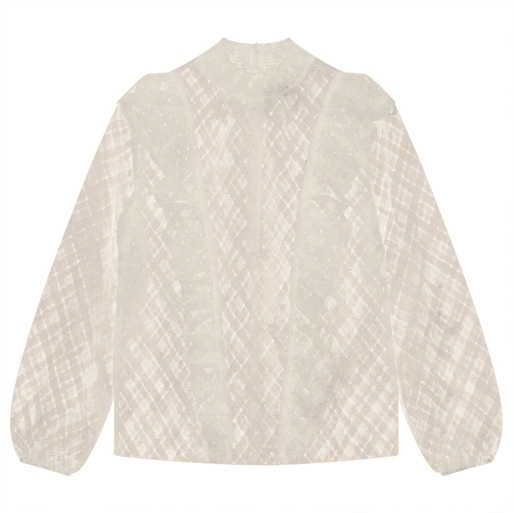 Gem Winter White Lace Set