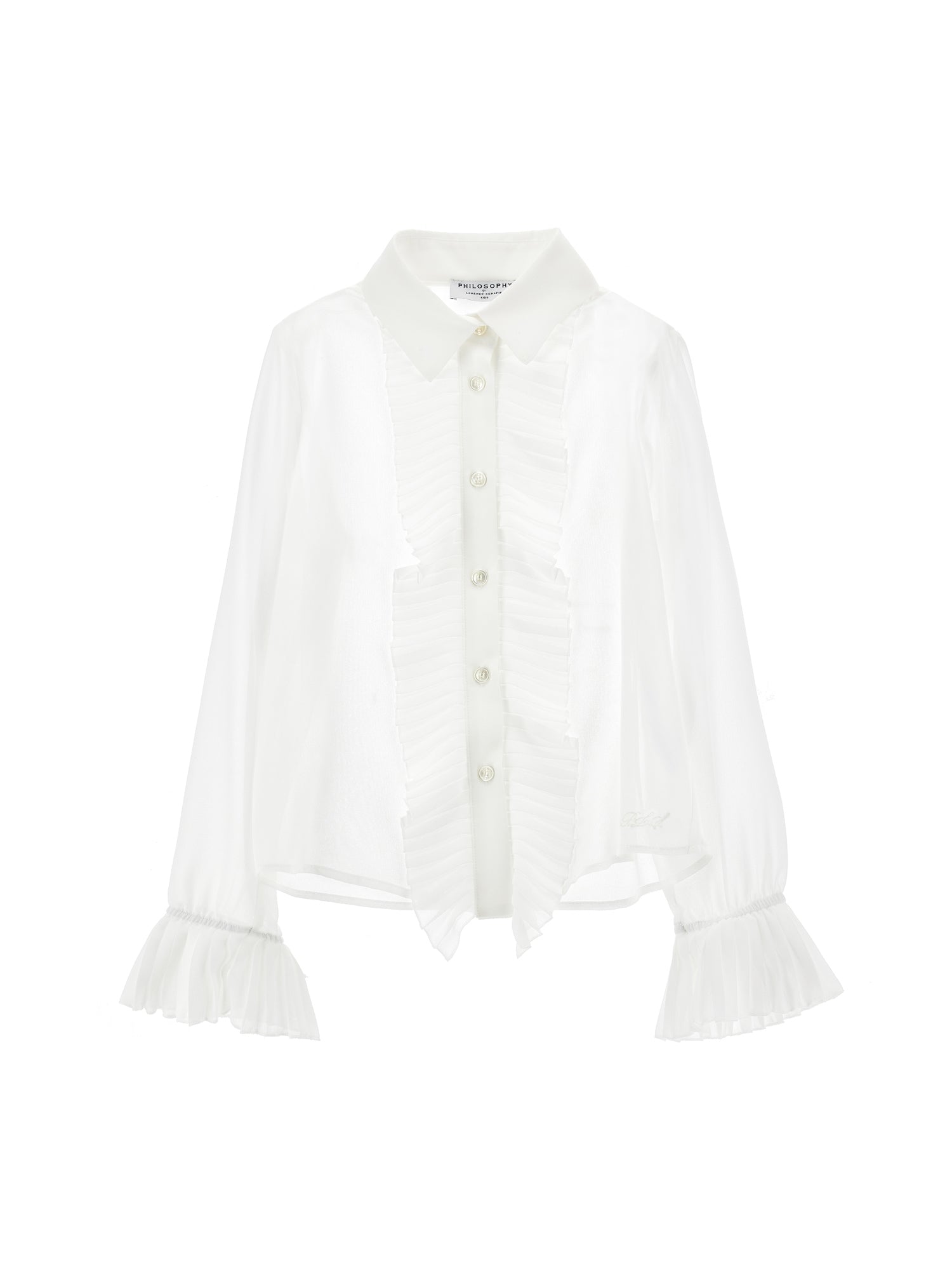 Philosophy White Button Down Shirt