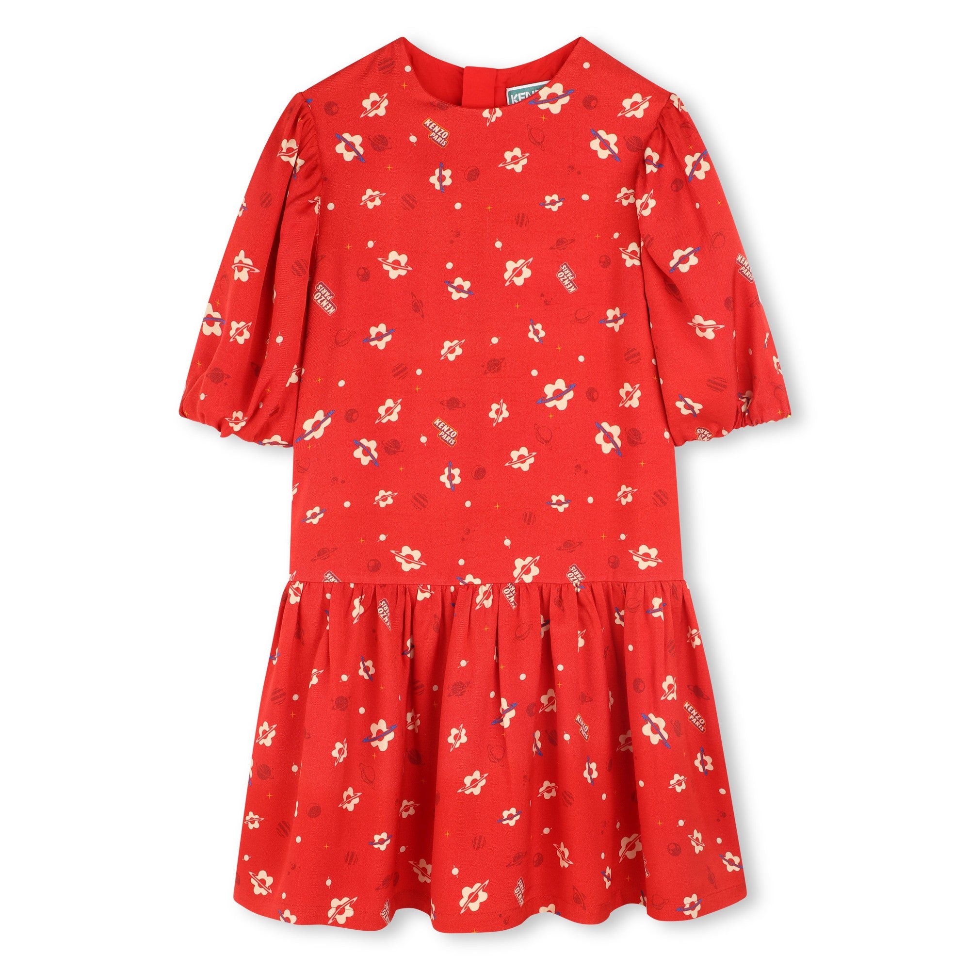 Kenzo Short Sleeved Dress