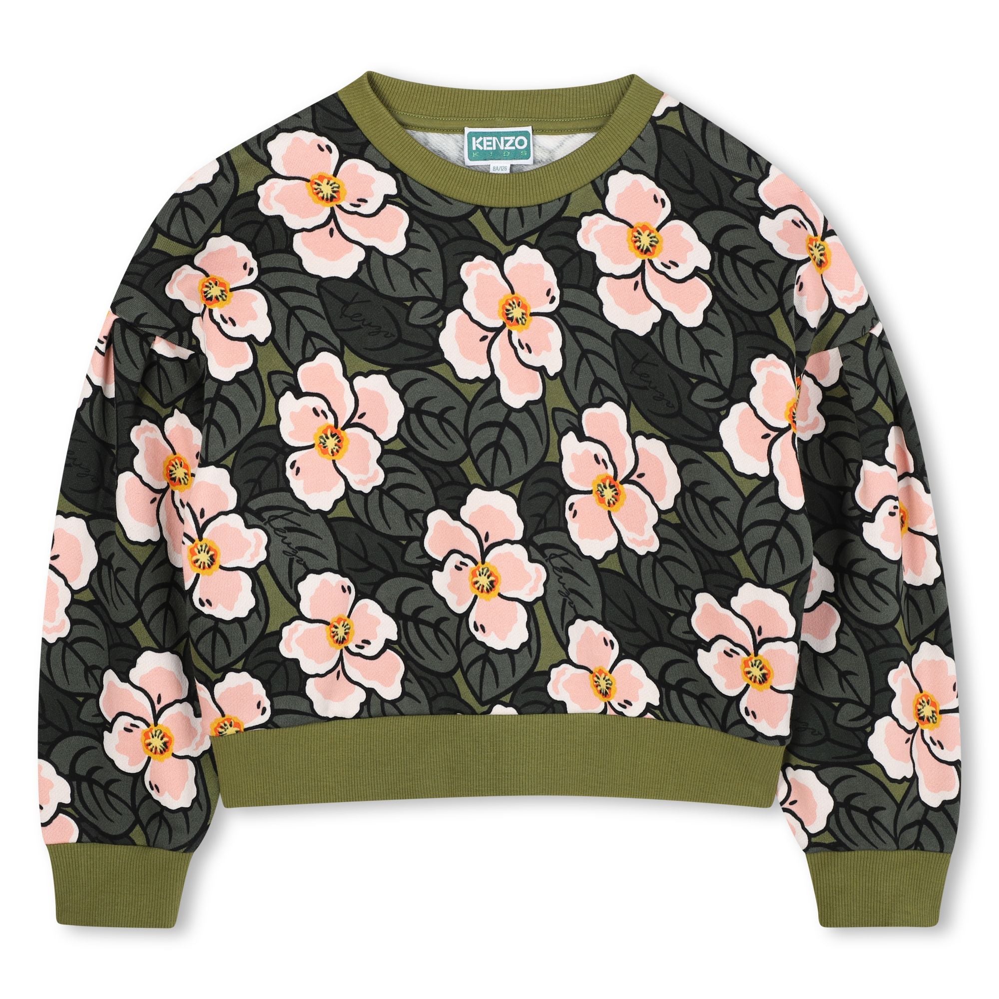 Kenzo Pink Pale Flower Sweatshirt