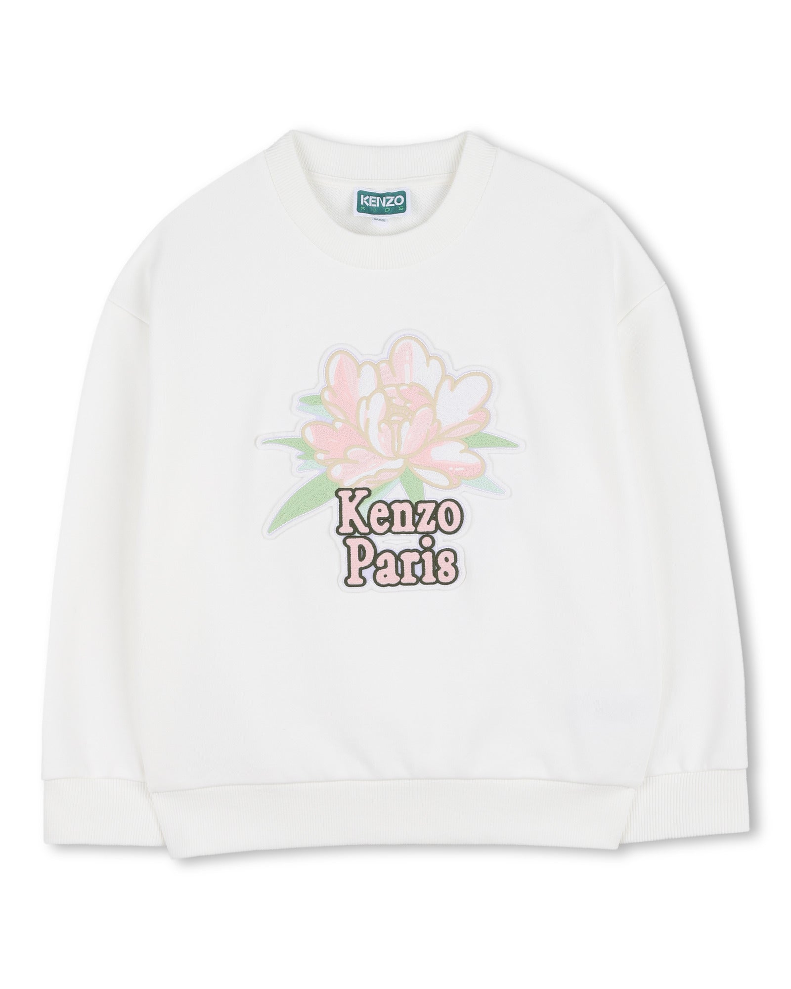 Kenzo Off-White Sweatshirt in French Terry