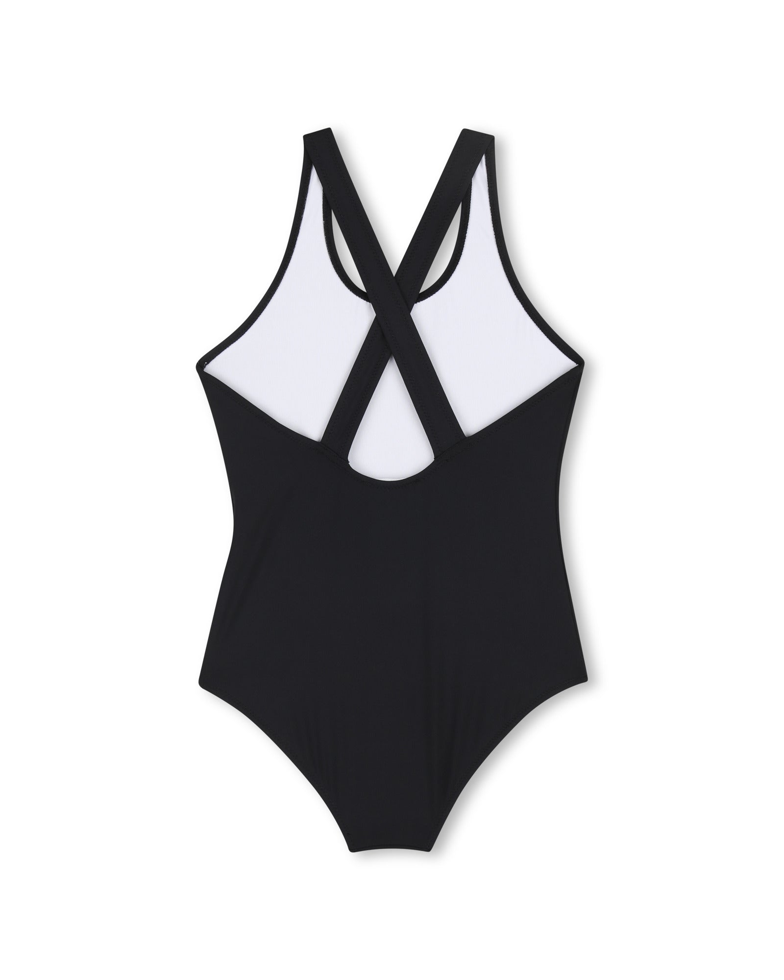 Kenzo Black One-Piece Swim Suit