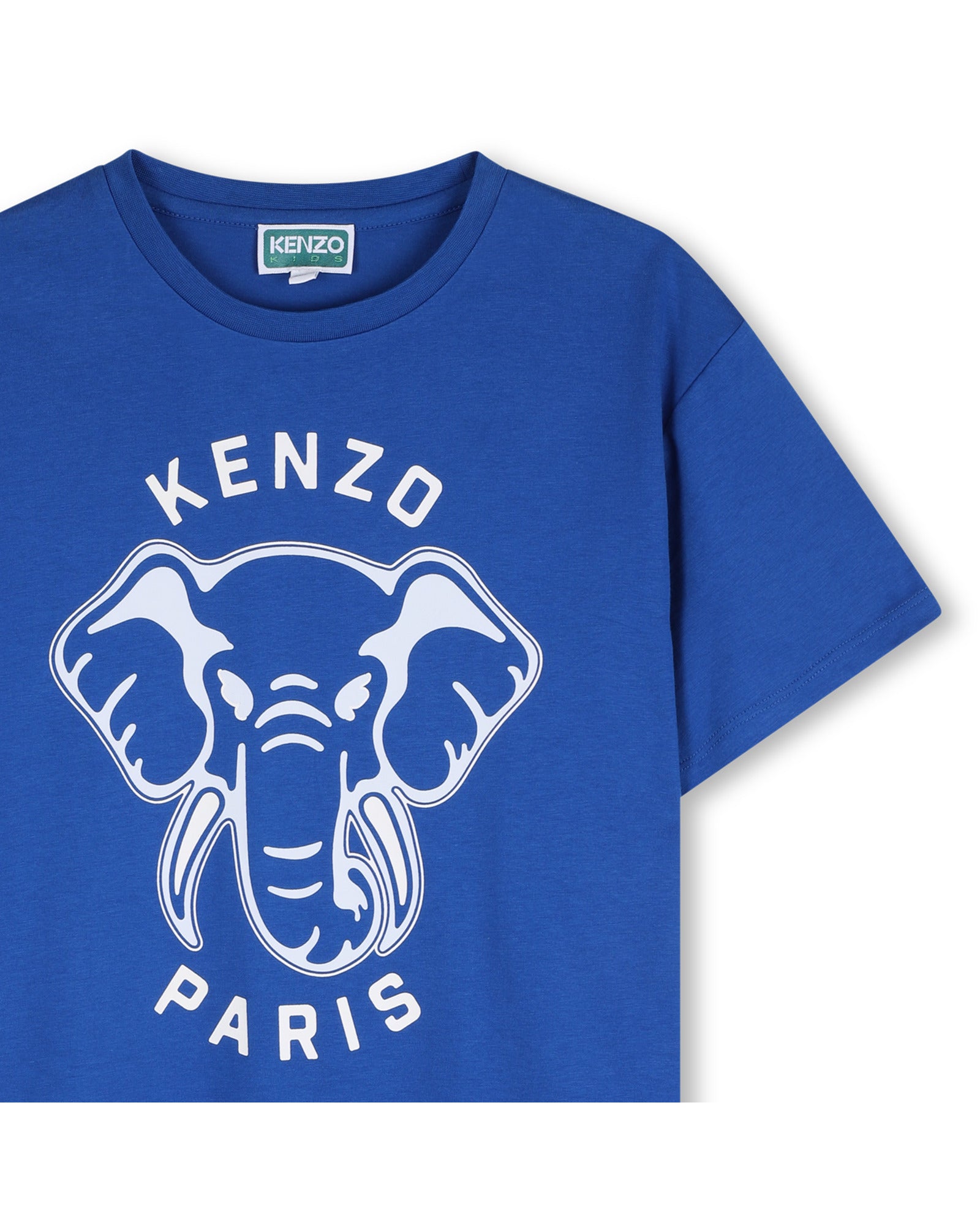 Kenzo Electric Blue T-Shirt in Jersey