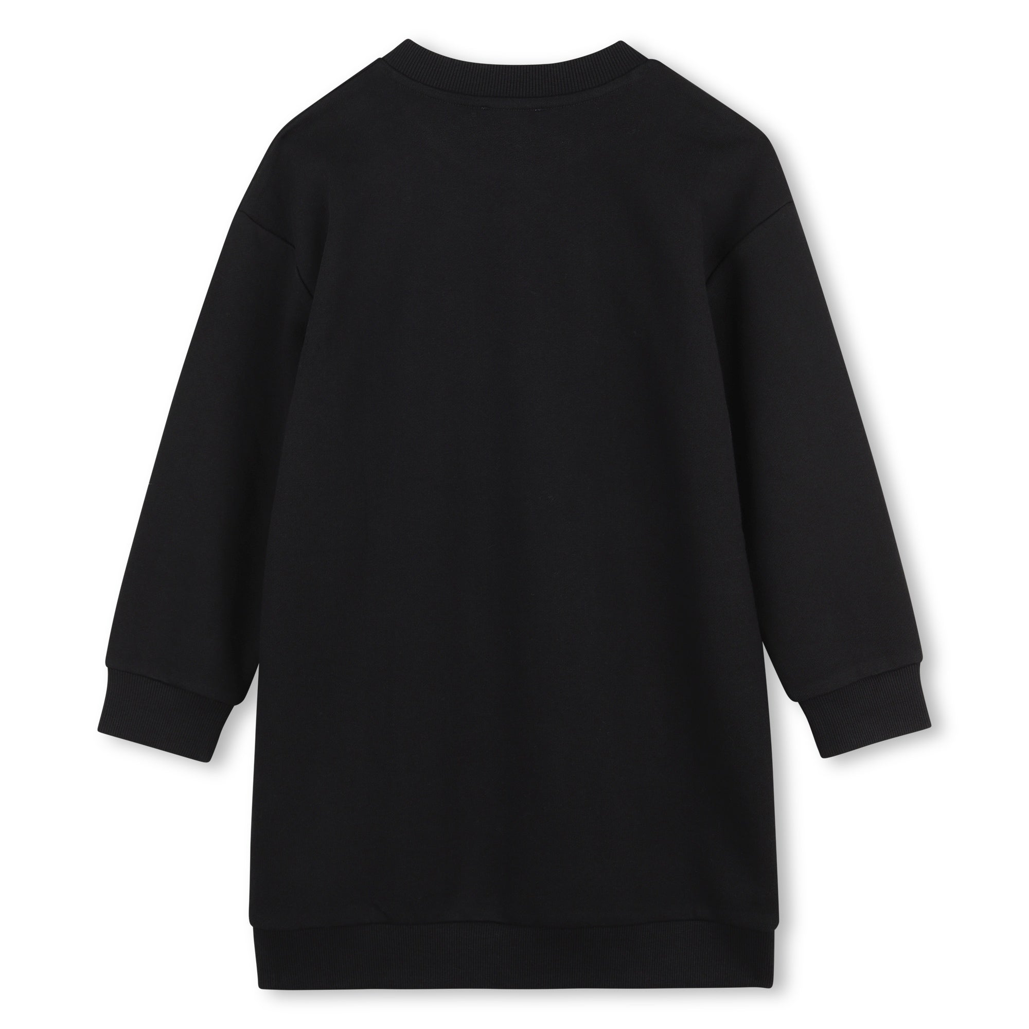 Kenzo Girls Black Sweatshirt Dress