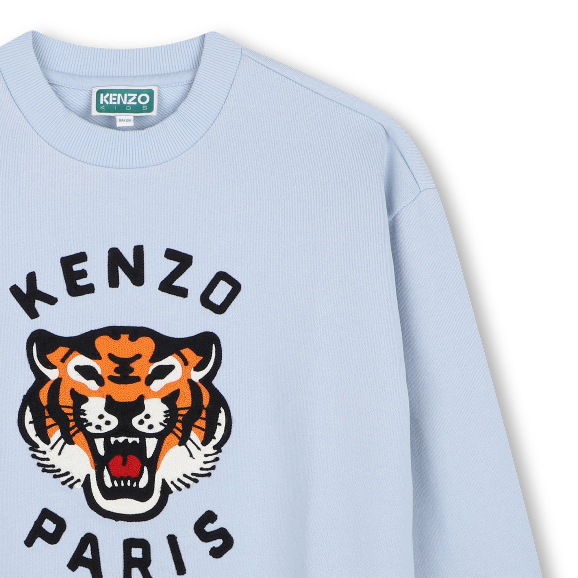 Kenzo Boys Pale Blue Sweatshirt