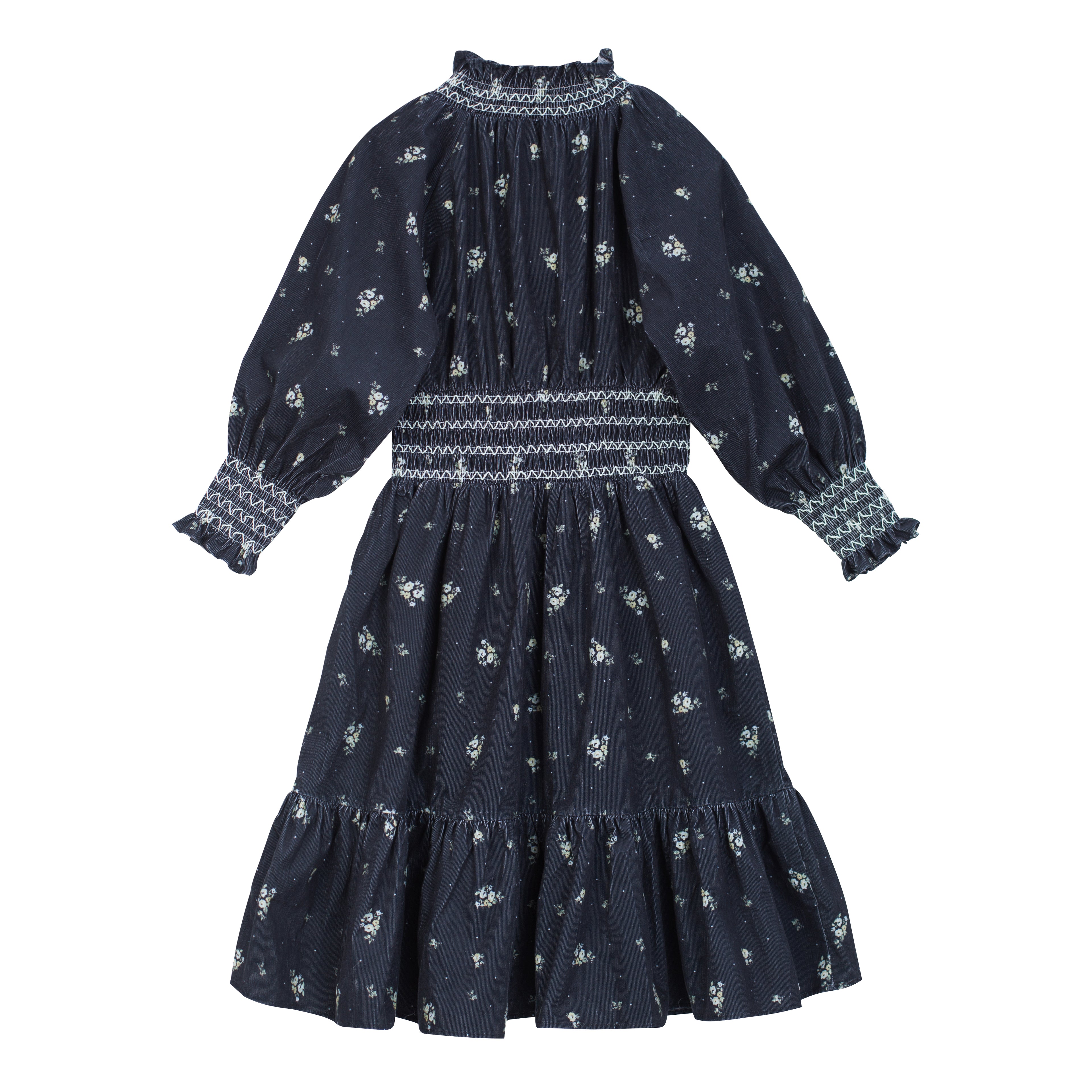 Cera Una Volta Black Flower Kara Dress