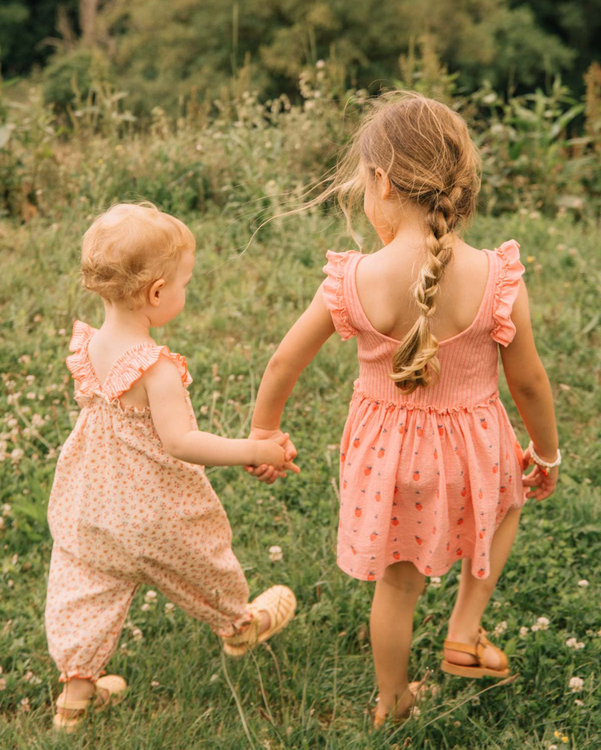 Buho Sugar Pink Strawberry Combi Dress