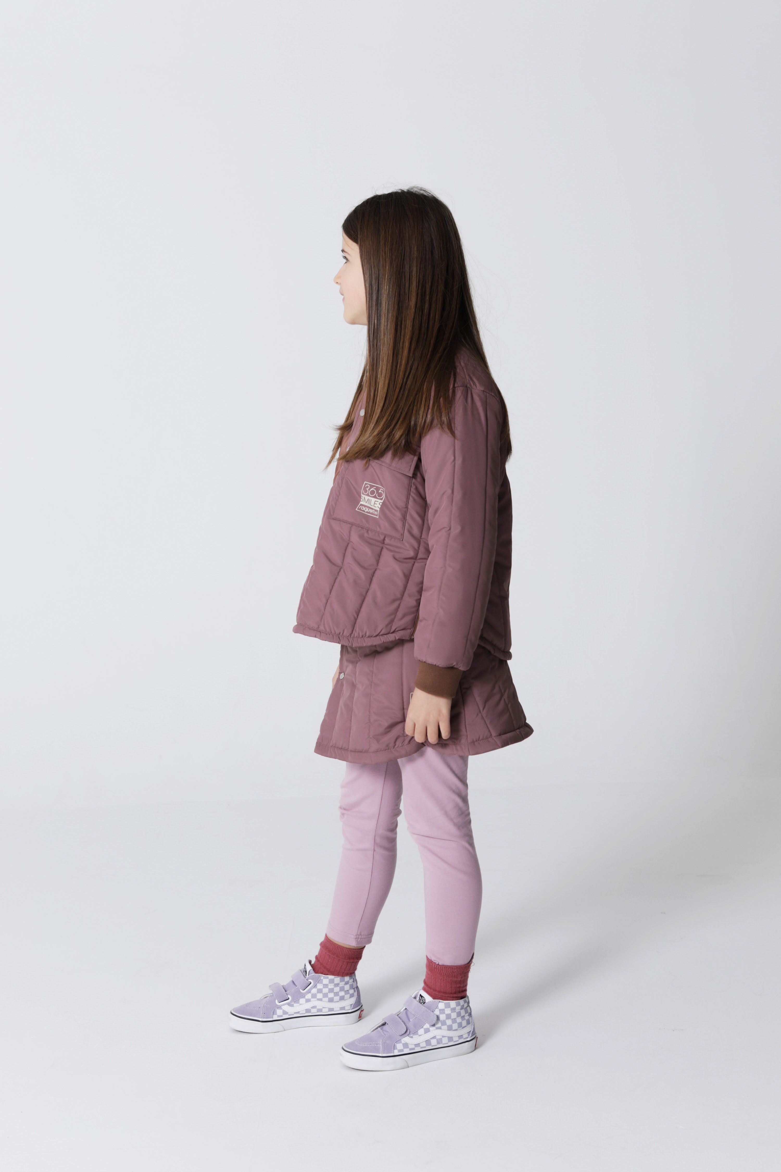 Raquette Rose and Purple Liner Skirt