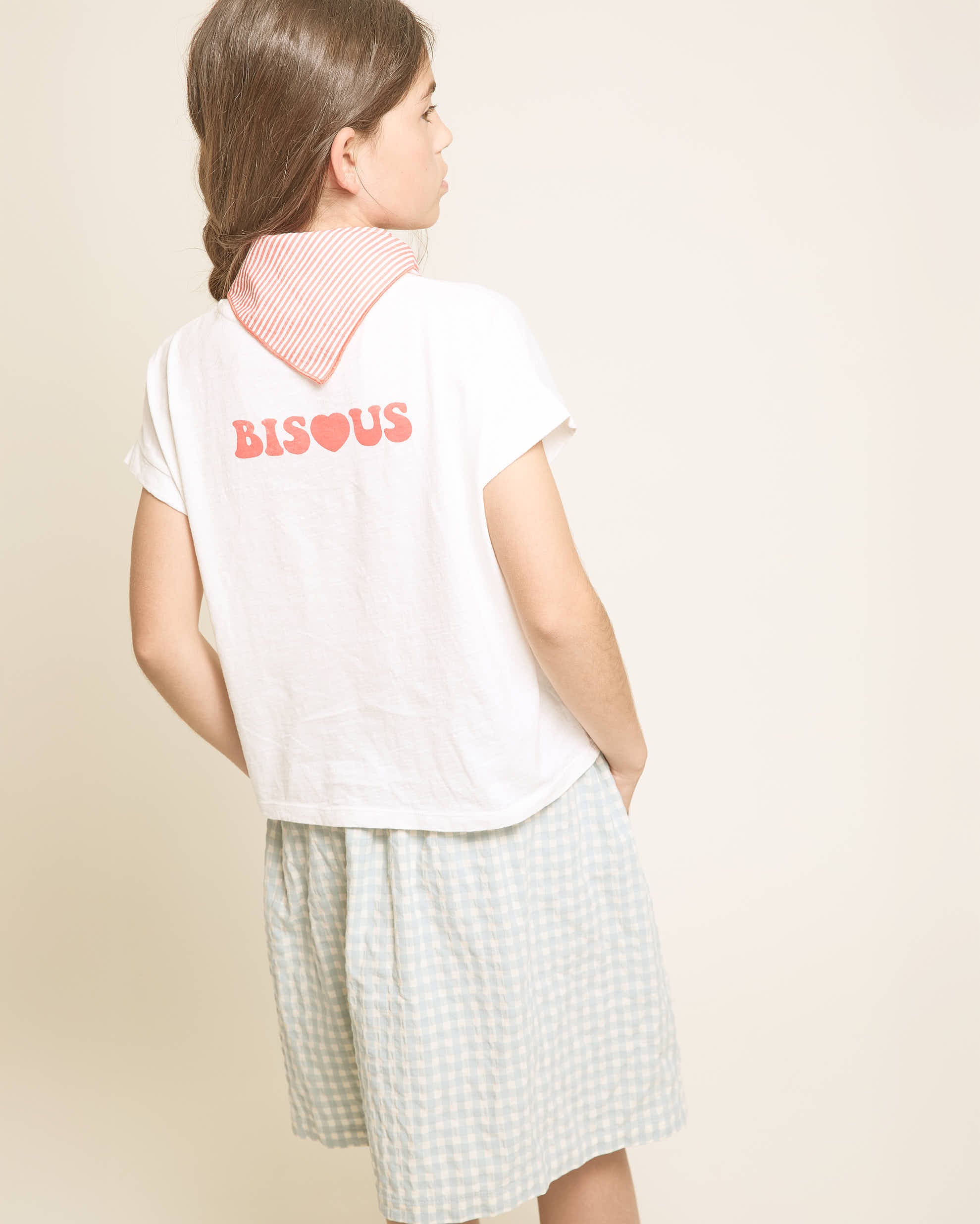 Buho White Bisous T-shirt