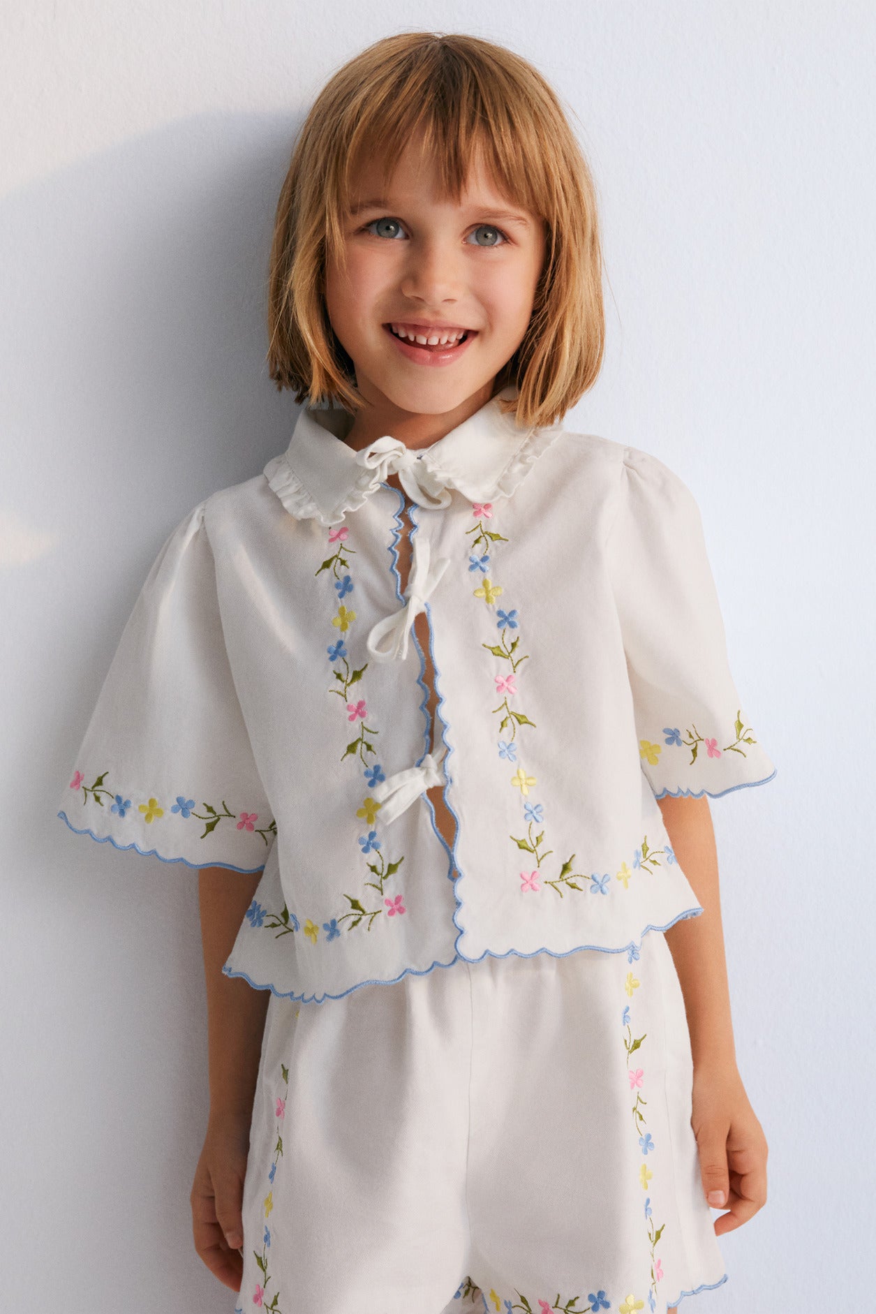 The New Society Coconut Hermione Blouse