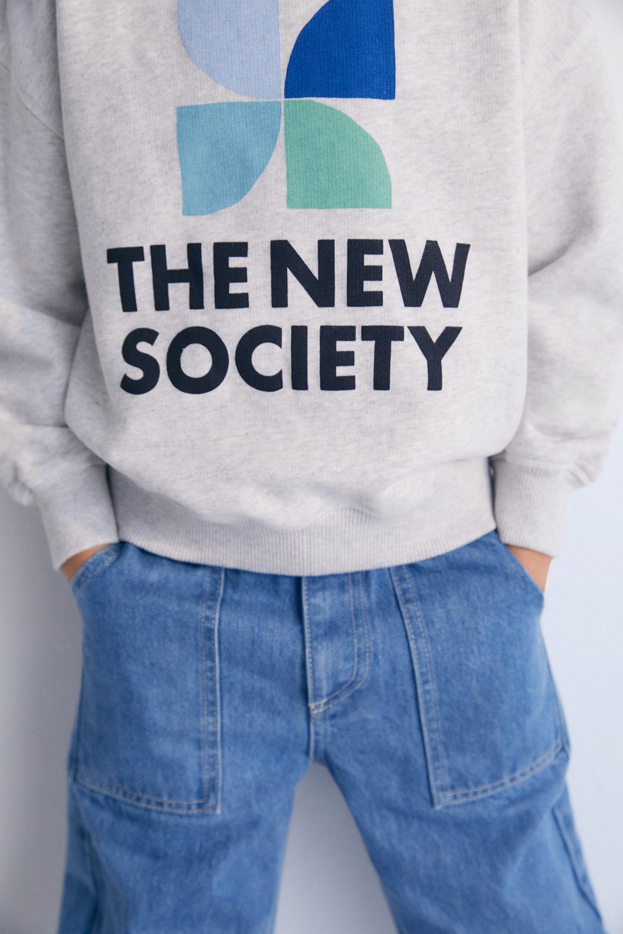 The New Society Coconut Mykonos Sweatshirt