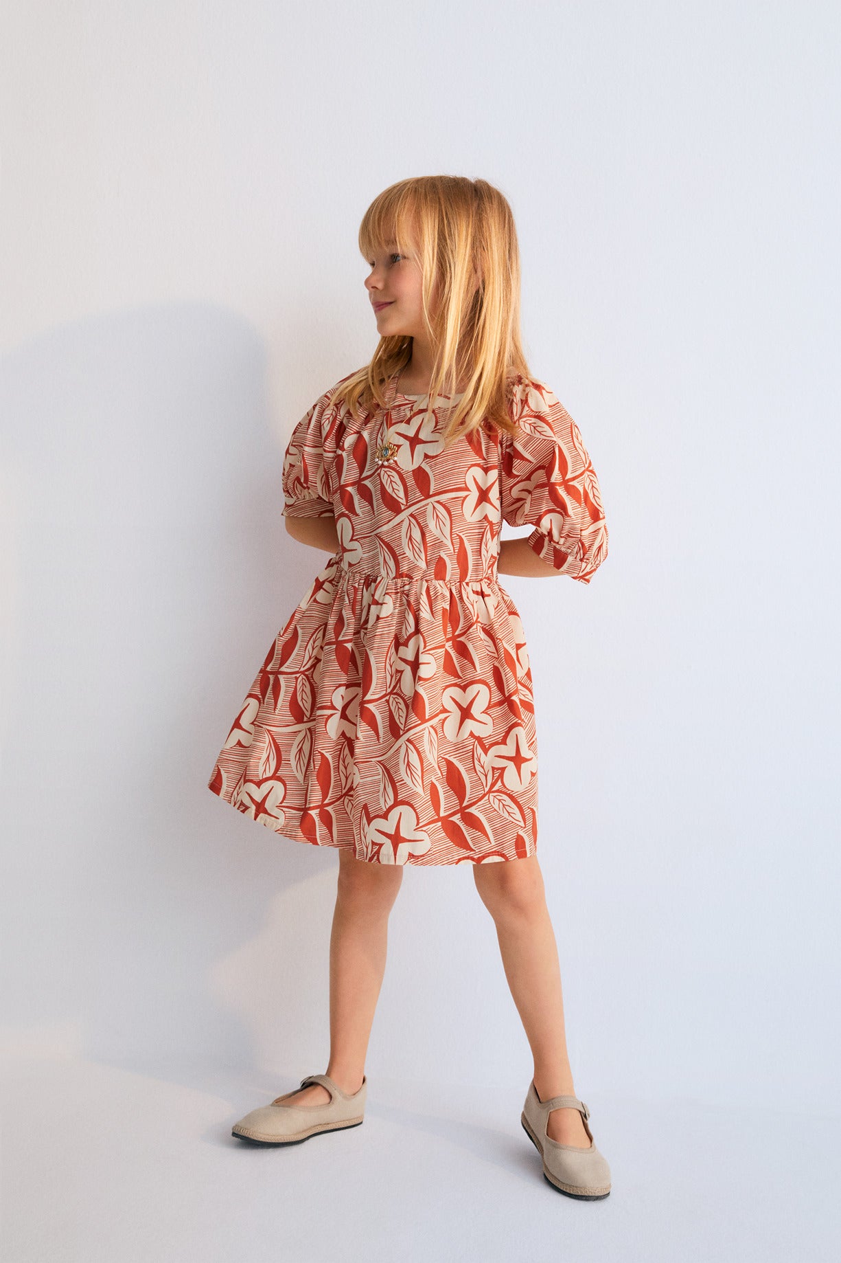 The New Society Chili Mountain Rose
Print Filotis Dress