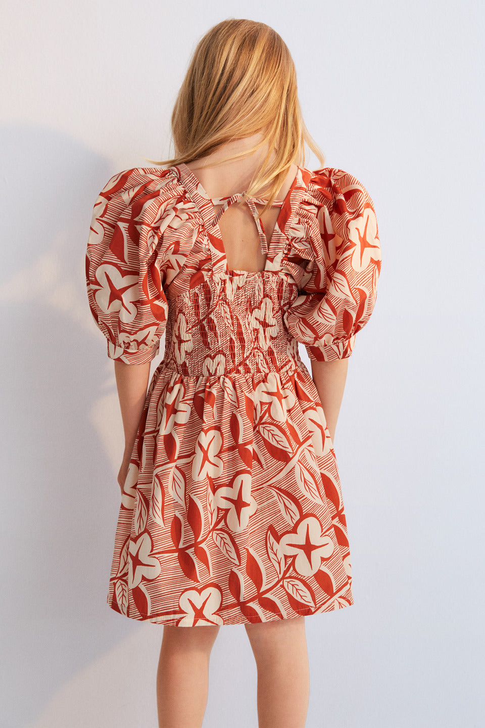 The New Society Chili Mountain Rose
Print Filotis Dress