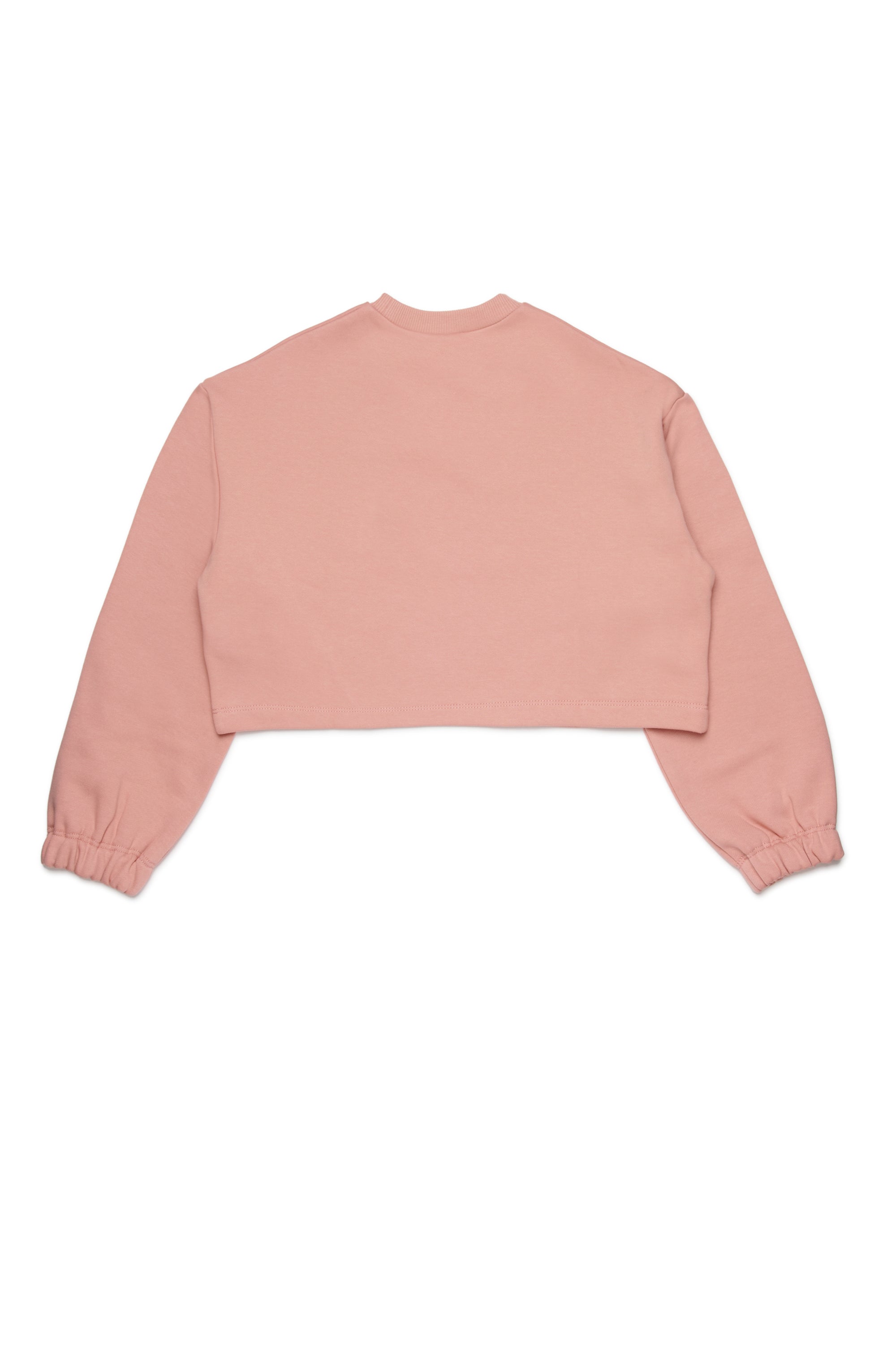 MAX&Co. Pink Boxy Sweatshirt with Logo Around the Neck