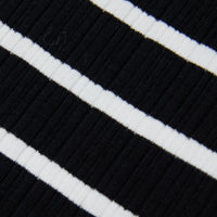 Max&Co. Striped Long Sleeve Cotton Ribbed T-Shirt