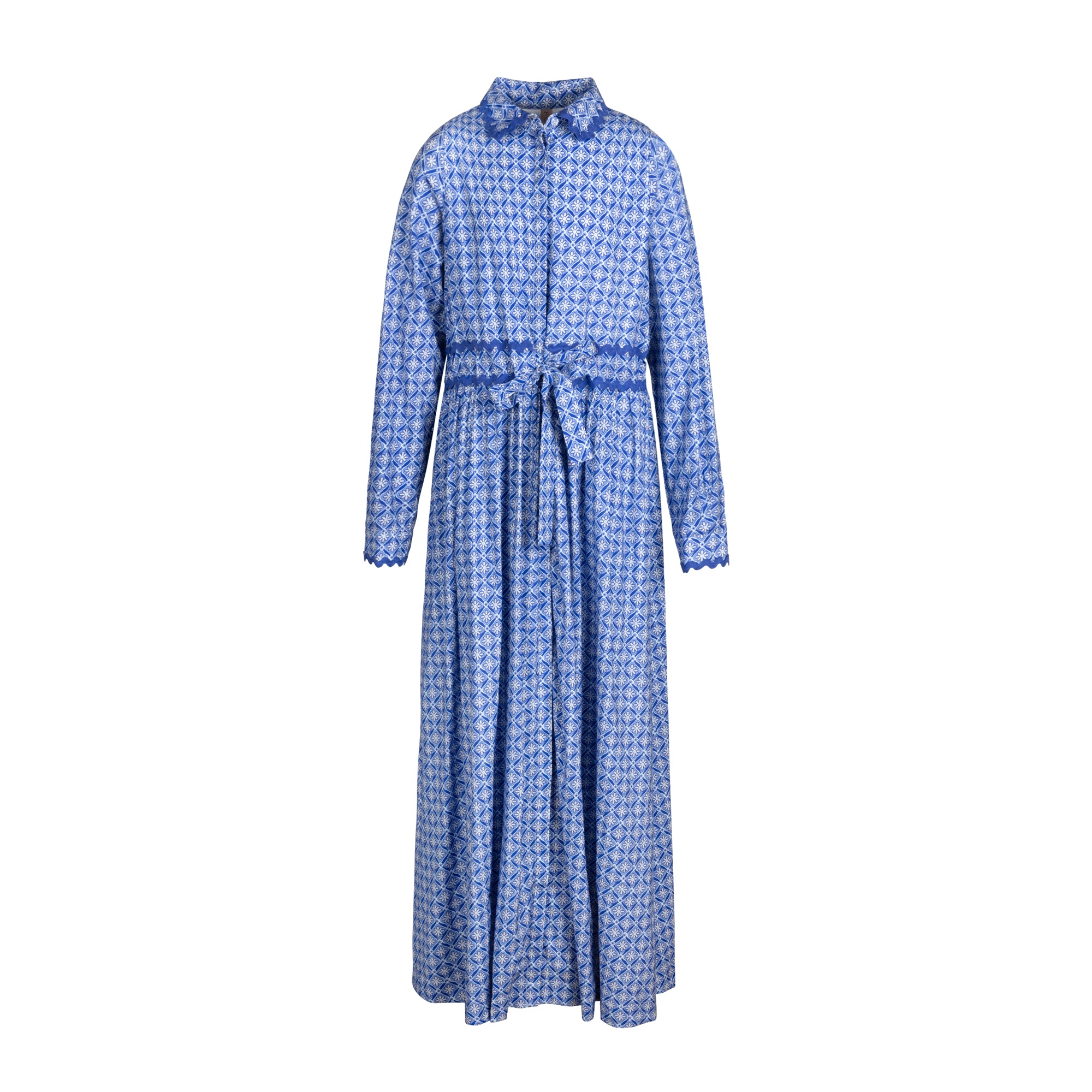 Poet Karen Rickrack Dress Long