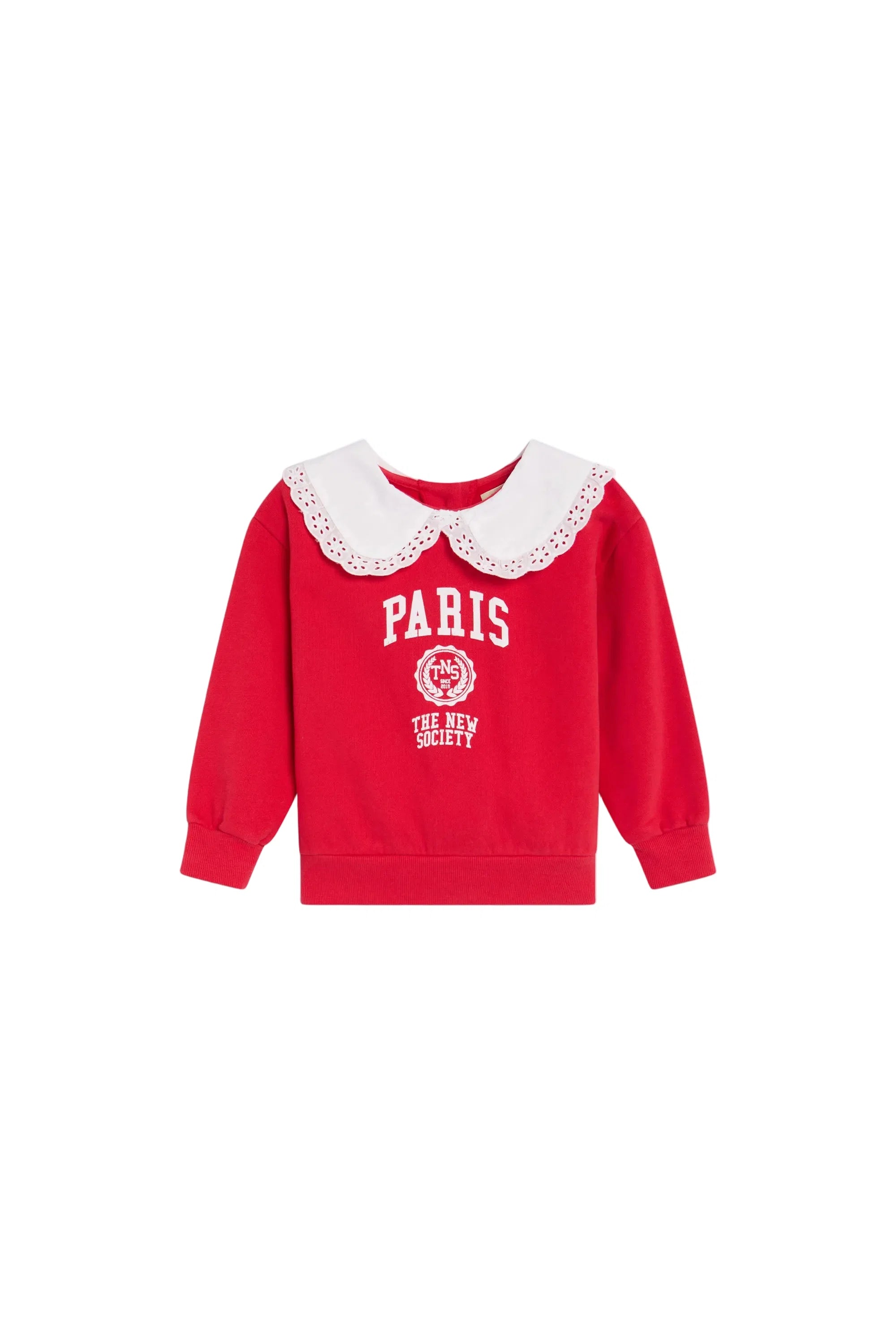 The New Society Baby Chinese Red Paris Special Sweatshirt