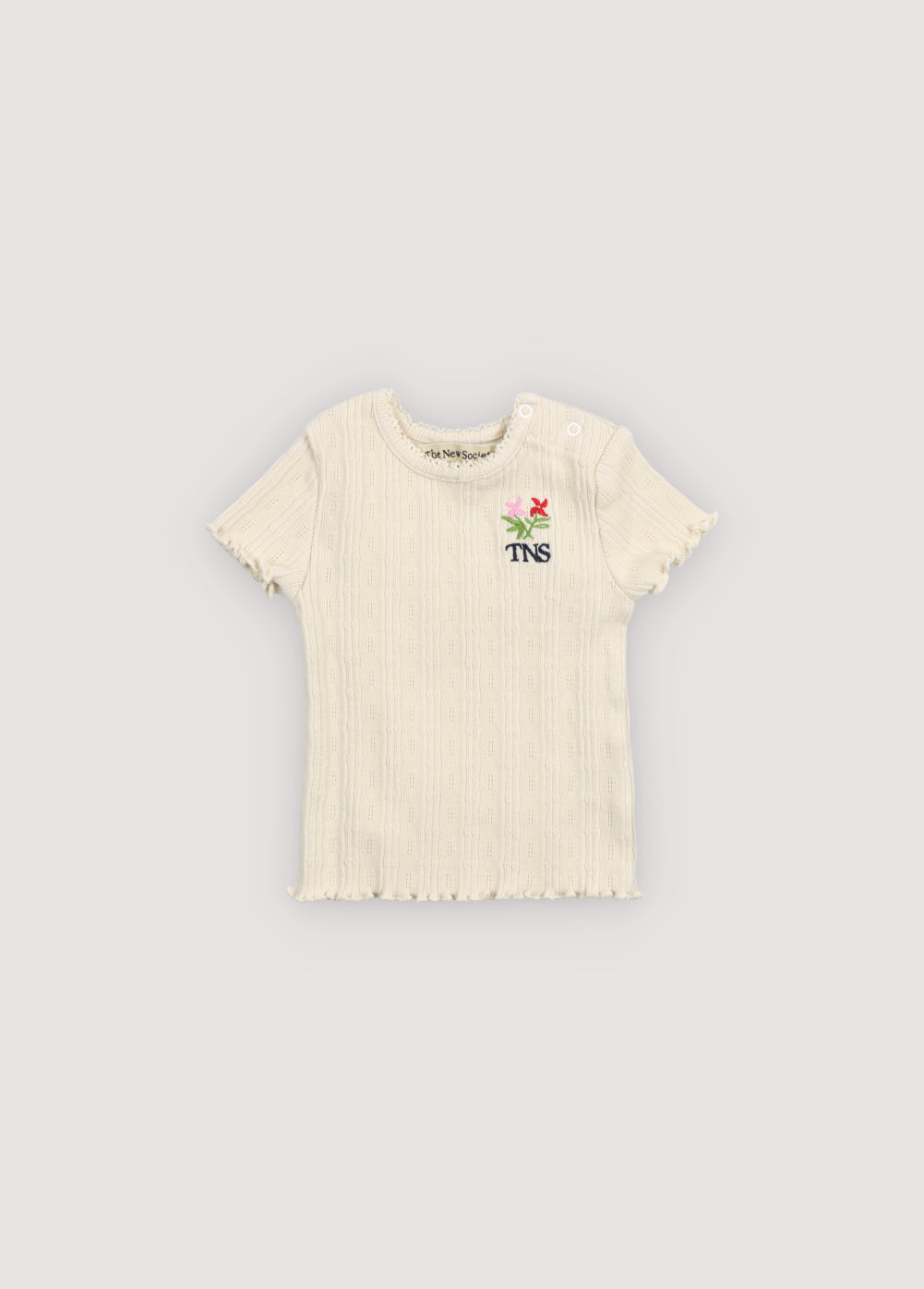 【新品未開封】soyy. Velour Tee ecru The New Society Romero Baby Tee Ecru – Once Child and Teen