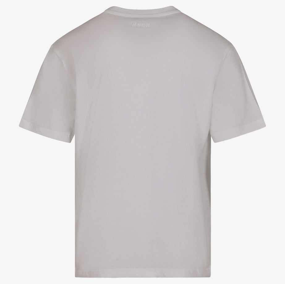 MSGM White Girls SS T-Shirt