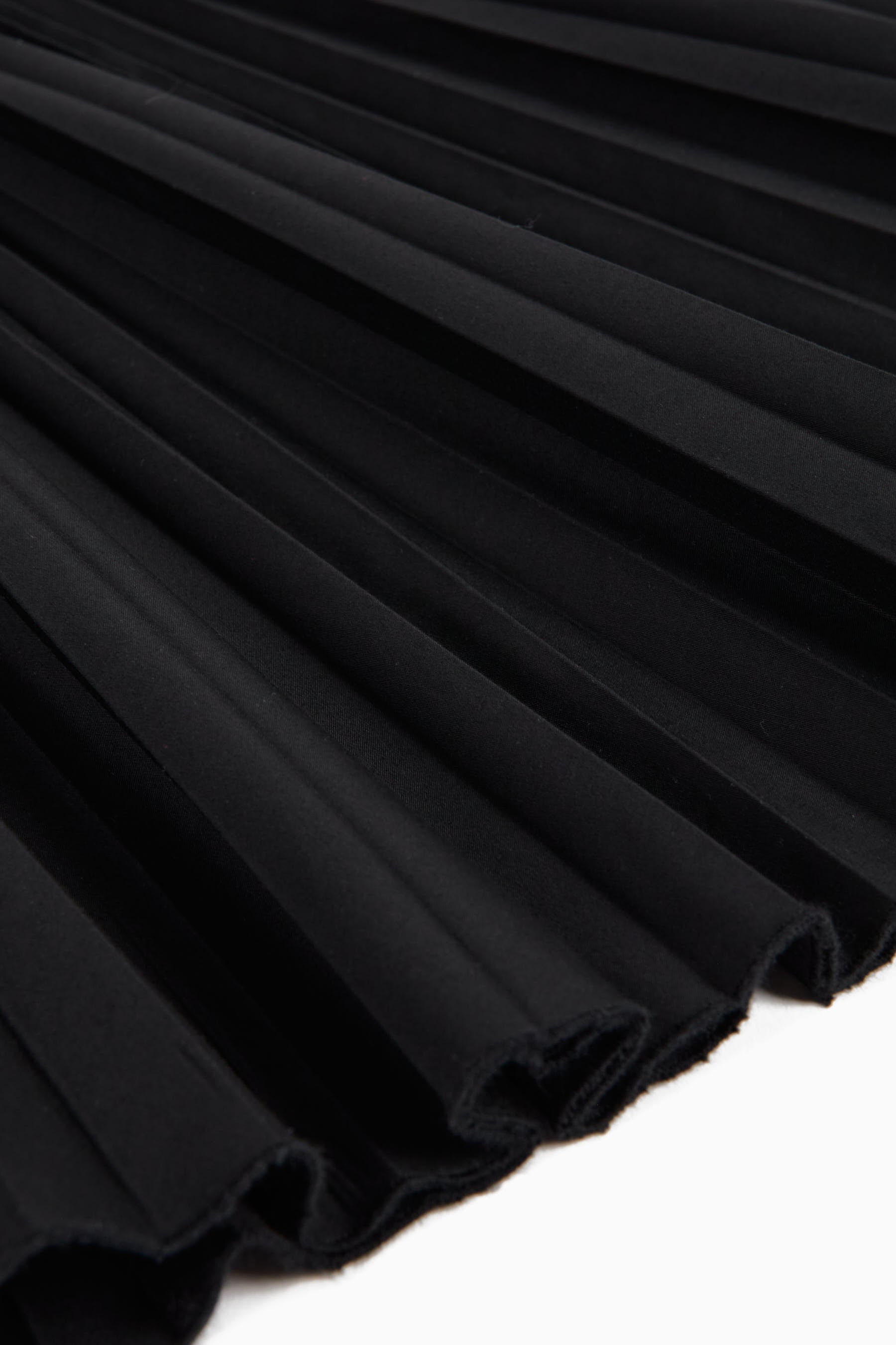 Wolf & Rita Woven Long Black Skirt
