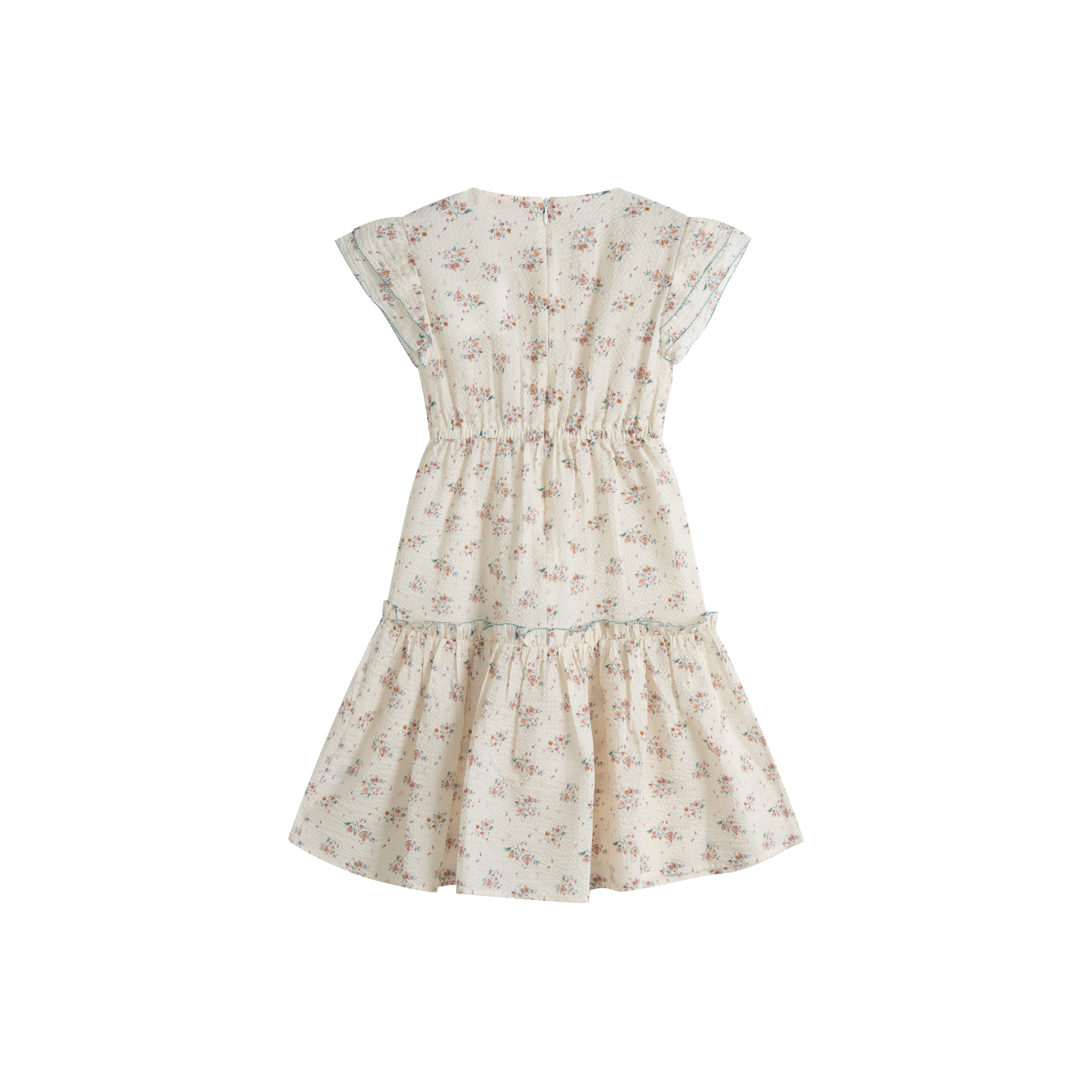 Cera Una Volta Ester Dress Cream Flower