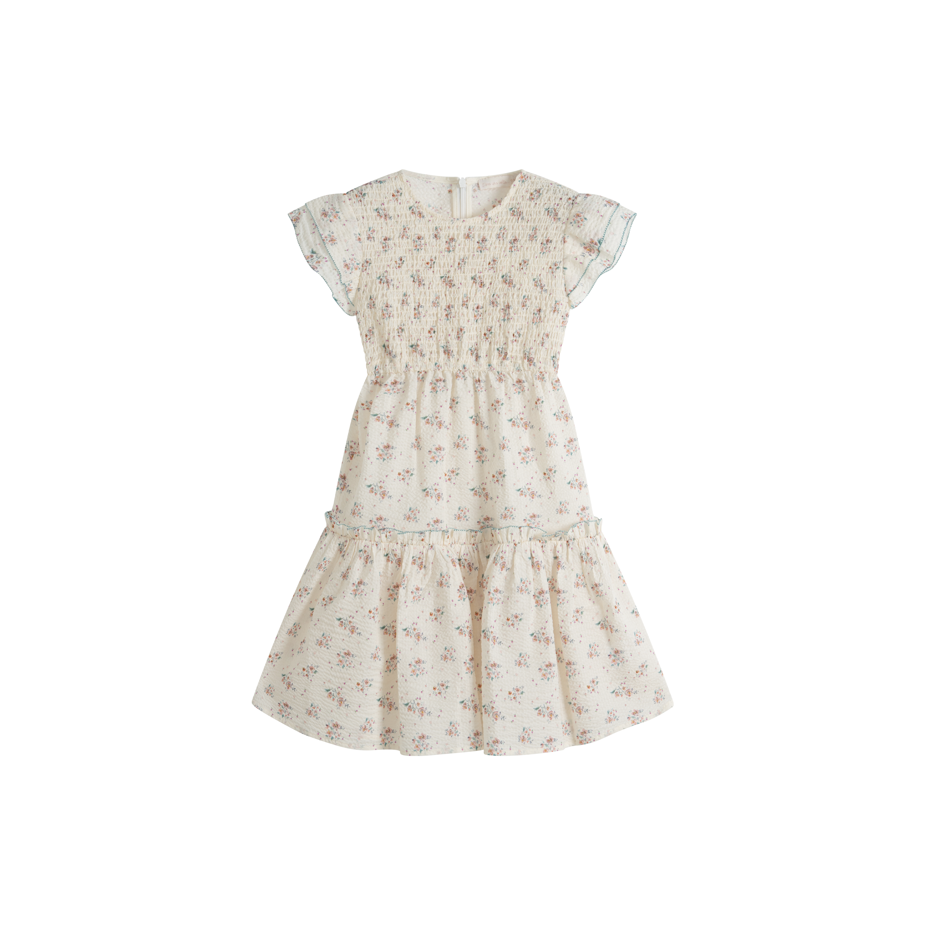 Cera Una Volta Ester Dress Cream Flower