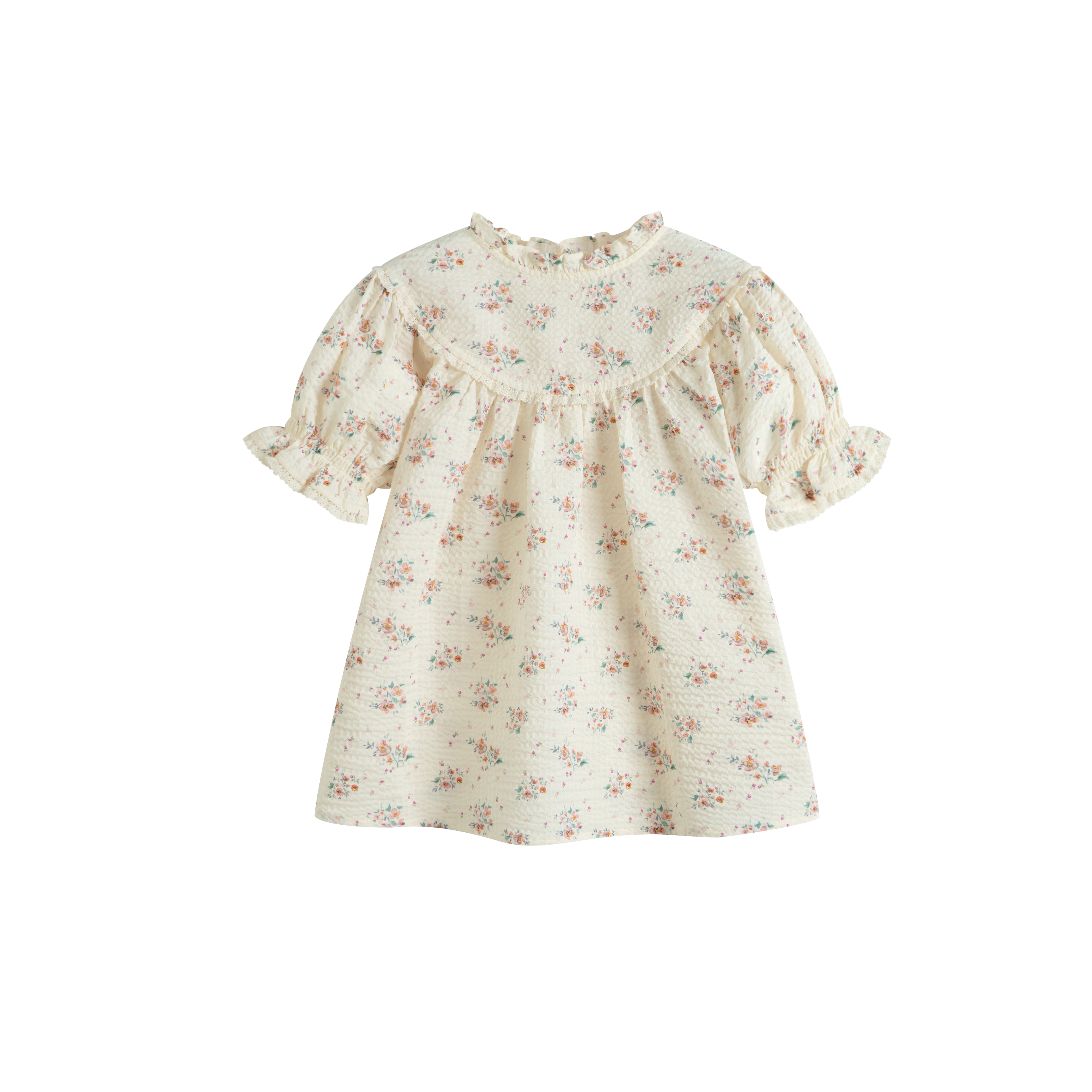 Cera Una Volta Kaya Shirt Cream Flower