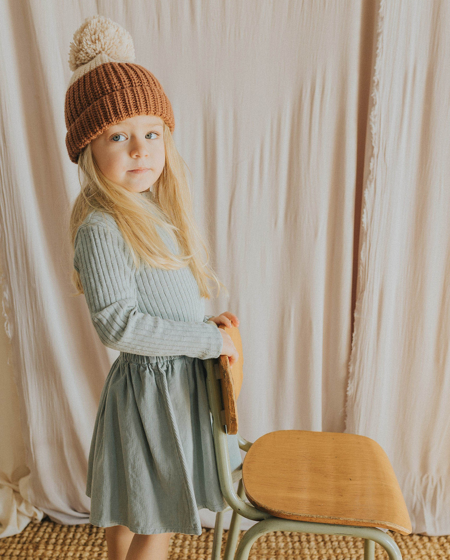 Buho Grey Soft Velour Combination Dress