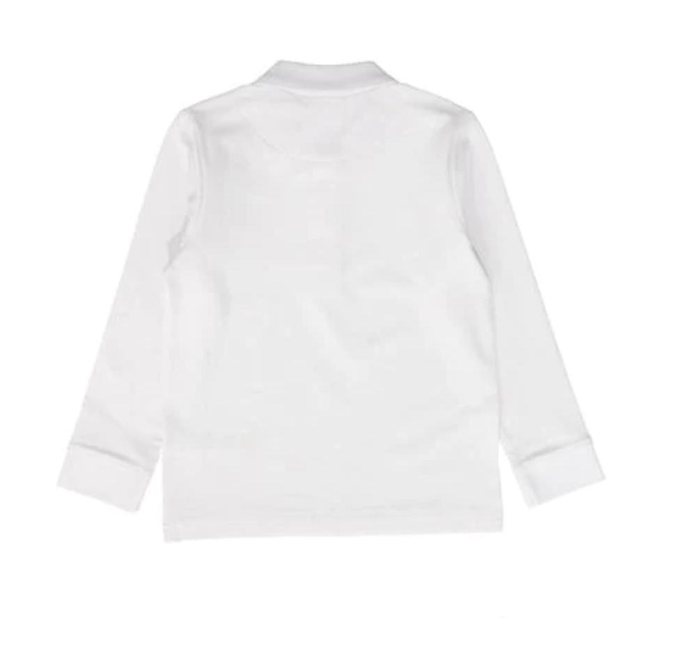Hugo White Classic Logo Polo