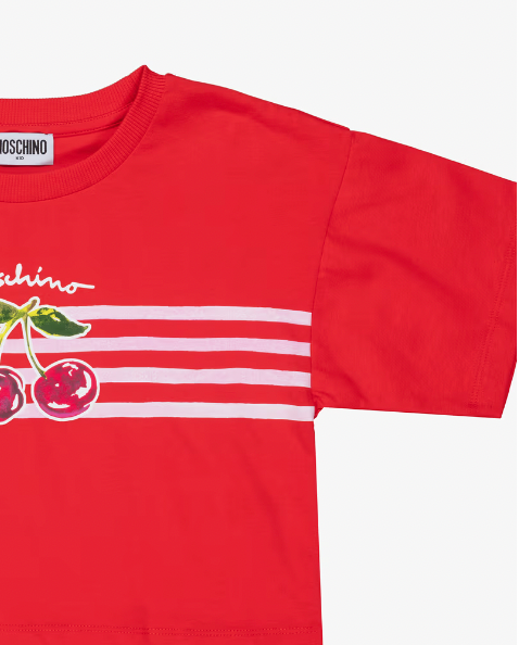Moschino Poppy Red T-Shirt