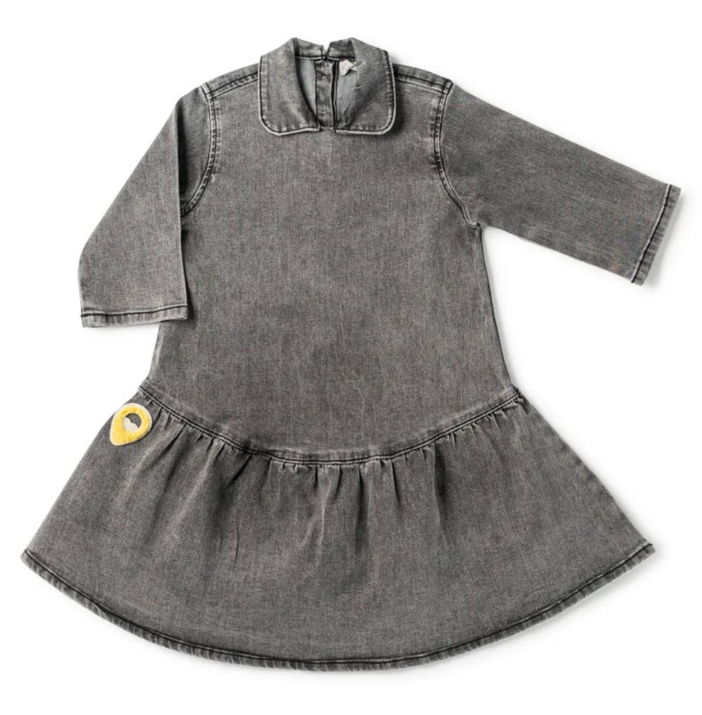Birnham on the Sea Ruffle Dress
