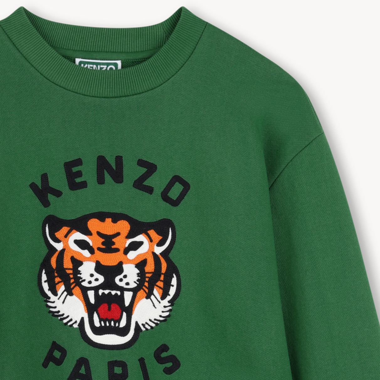 Kenzo Boys Green Sweatshirt