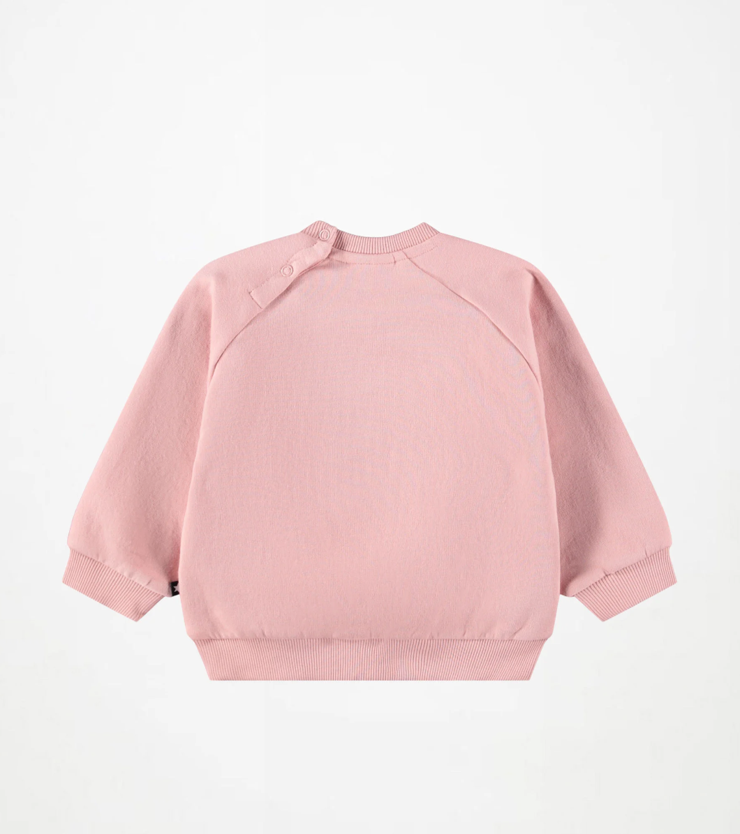 Molo Baby Disc Mellow Rose Sweatshirt