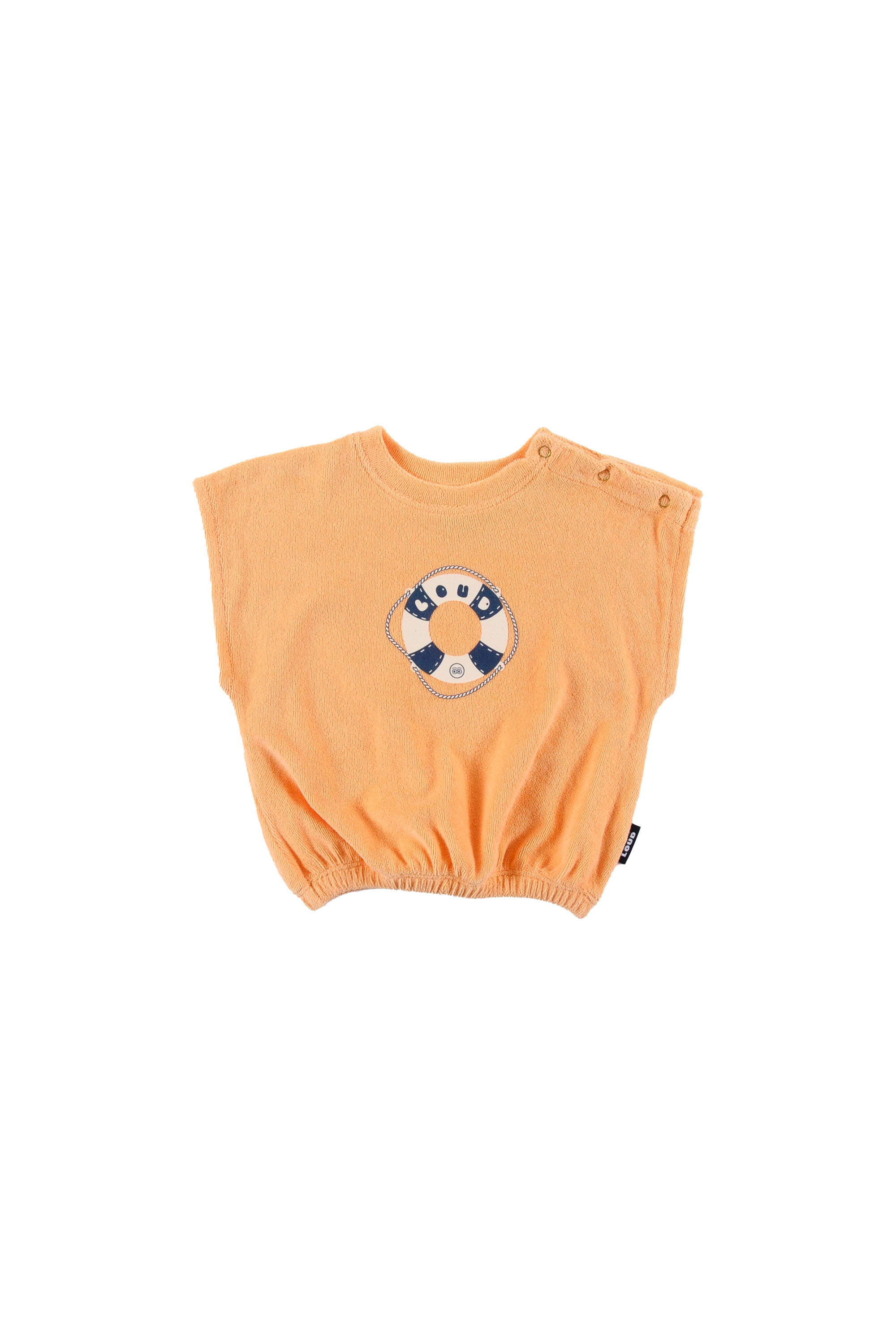 Loud Apparel Soft Orange Top