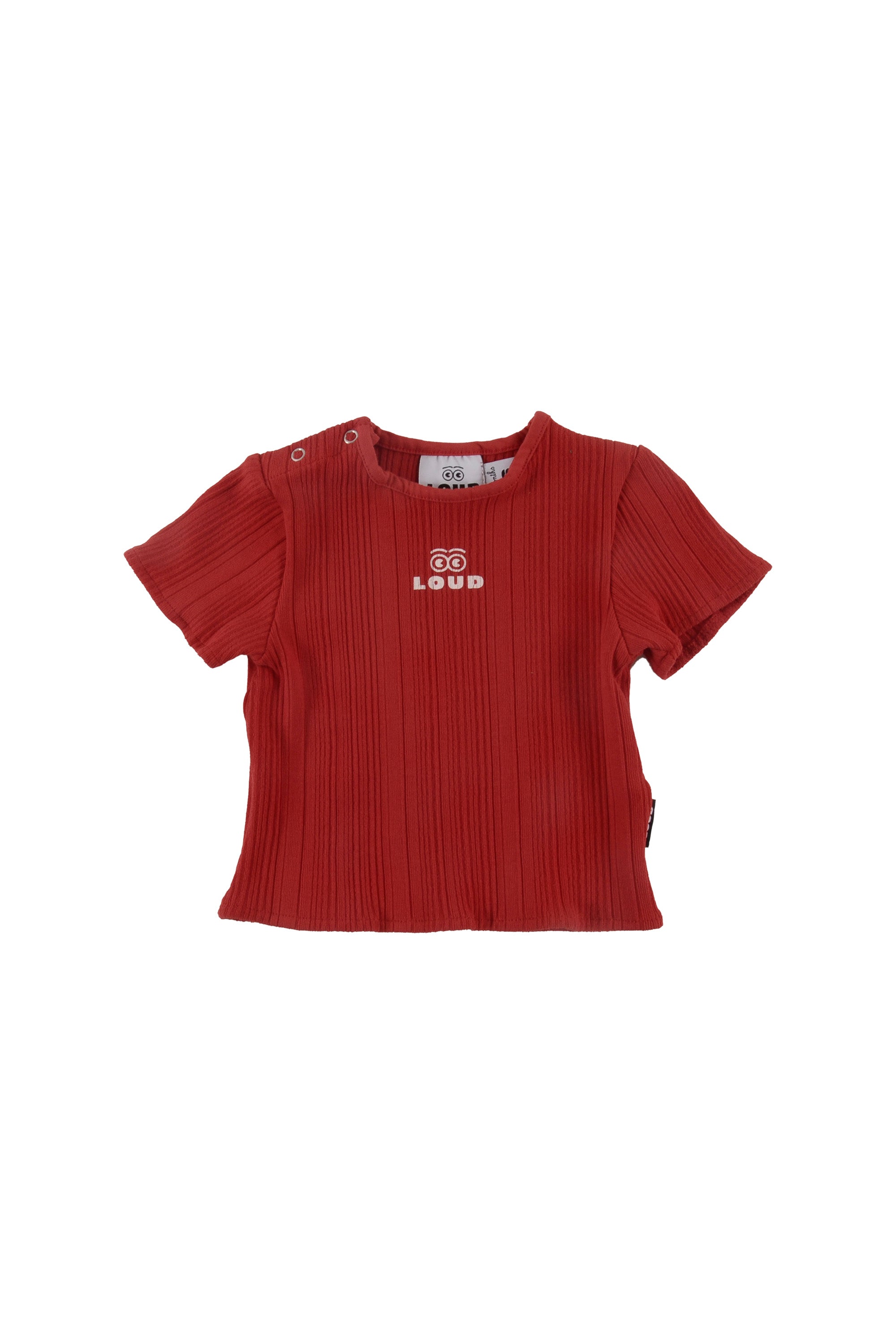 Loud Eyes Red Logo T-Shirt