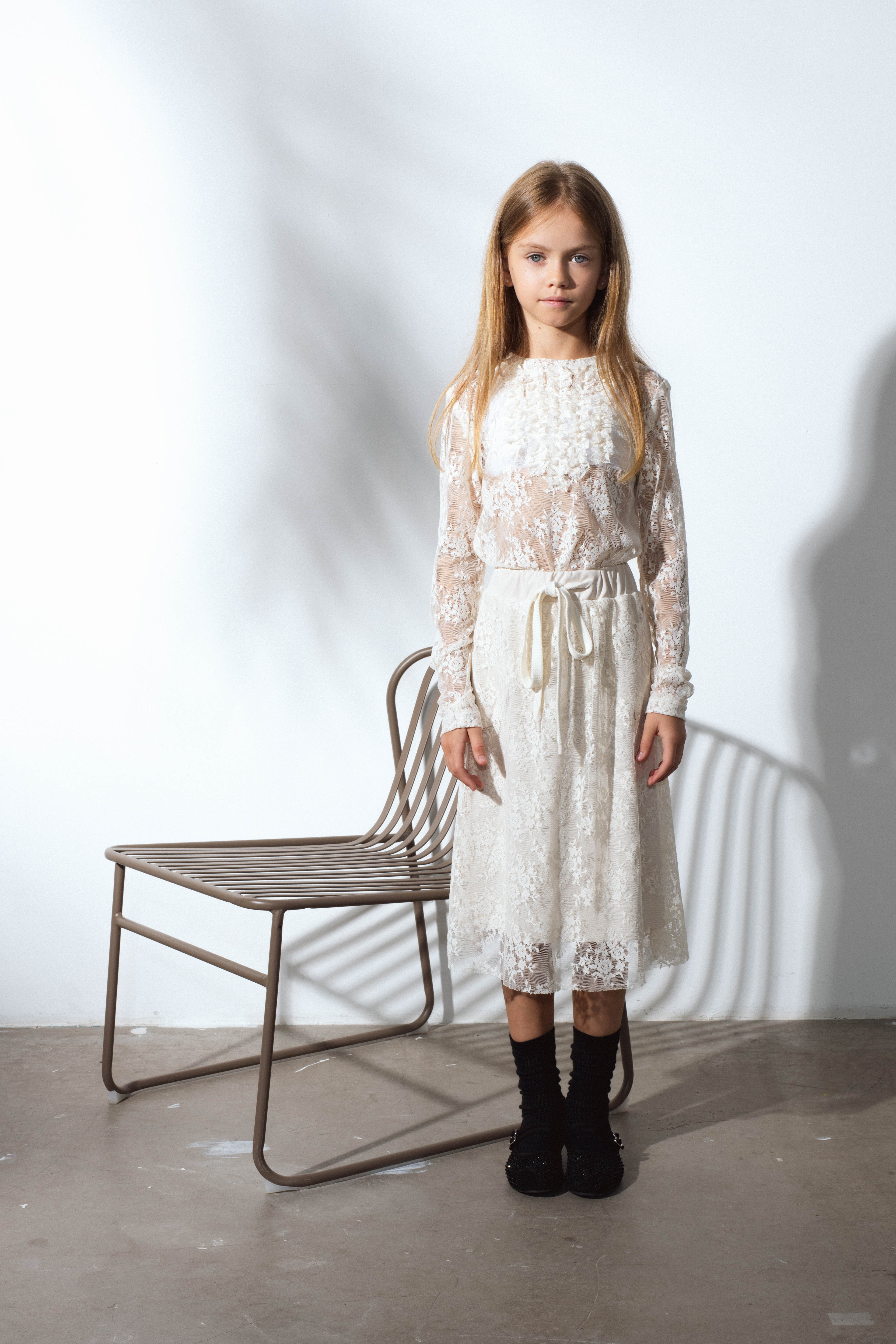 Unlabel Vanilla Lace Pampero Skirt